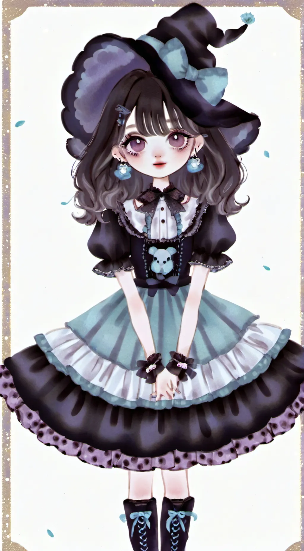 ai character: Pizzadebt my love! background