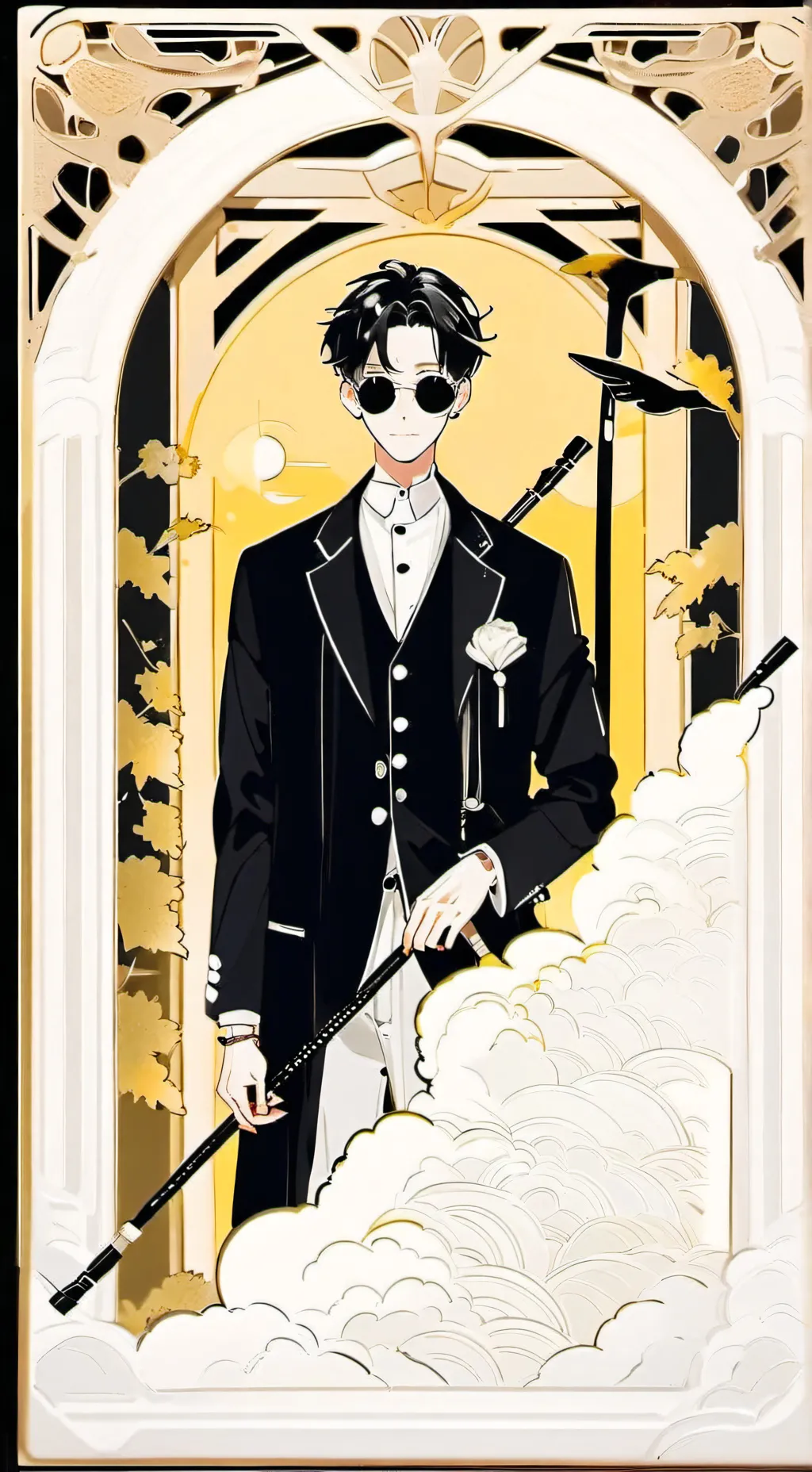 ai character: blind assassin background