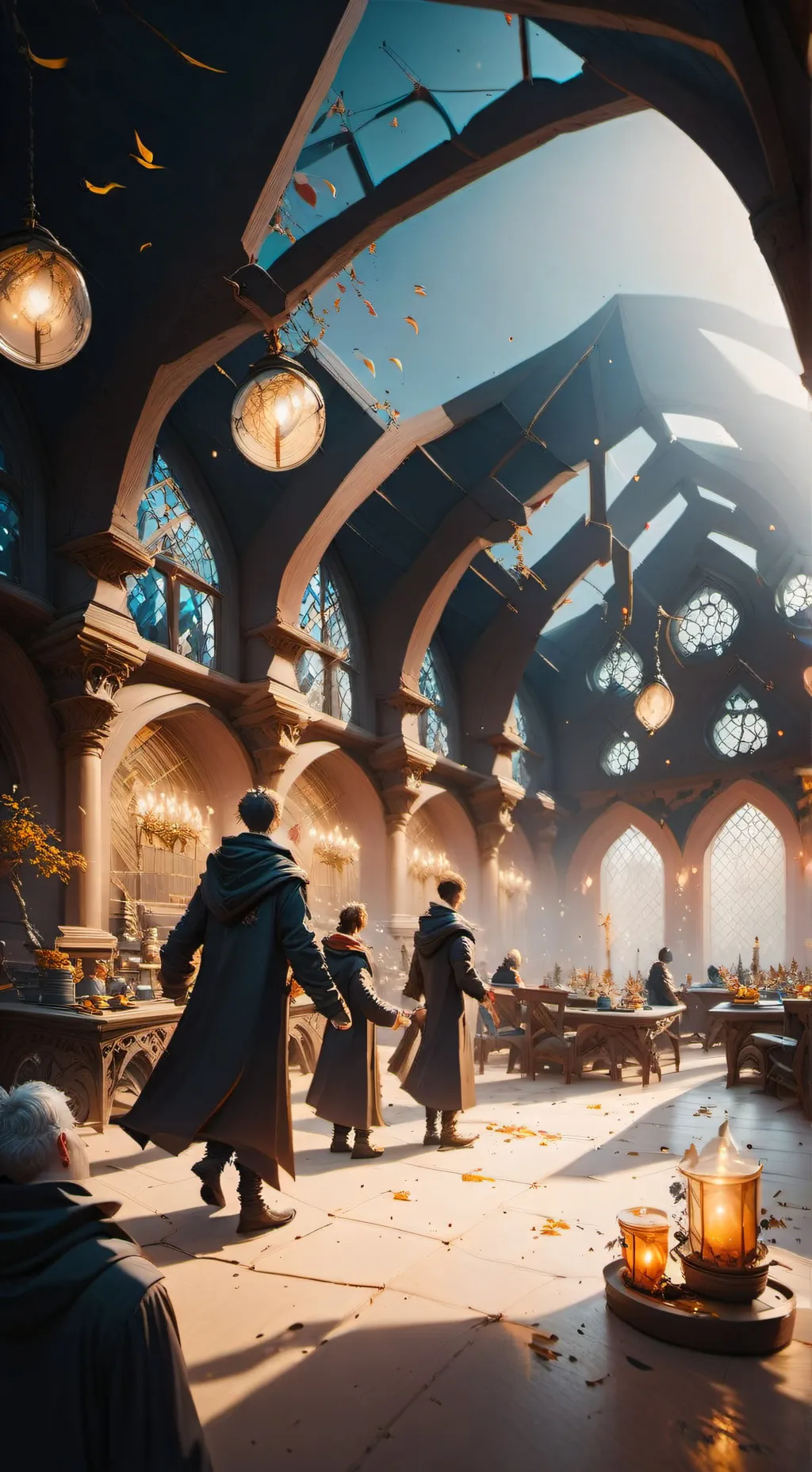ai character: Harry potter background