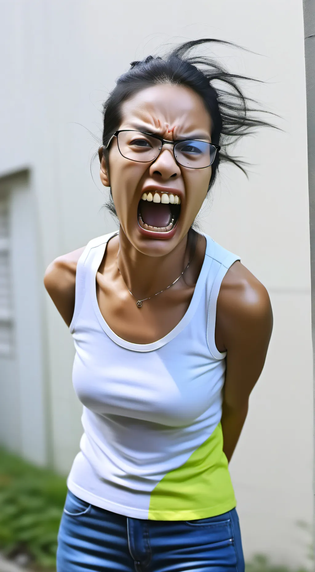 ai character: Angry mum background