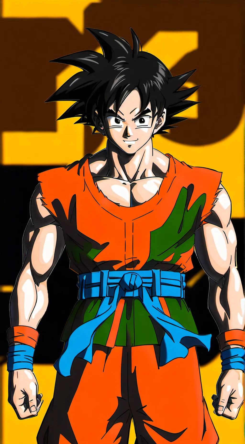 ai character: Goku background