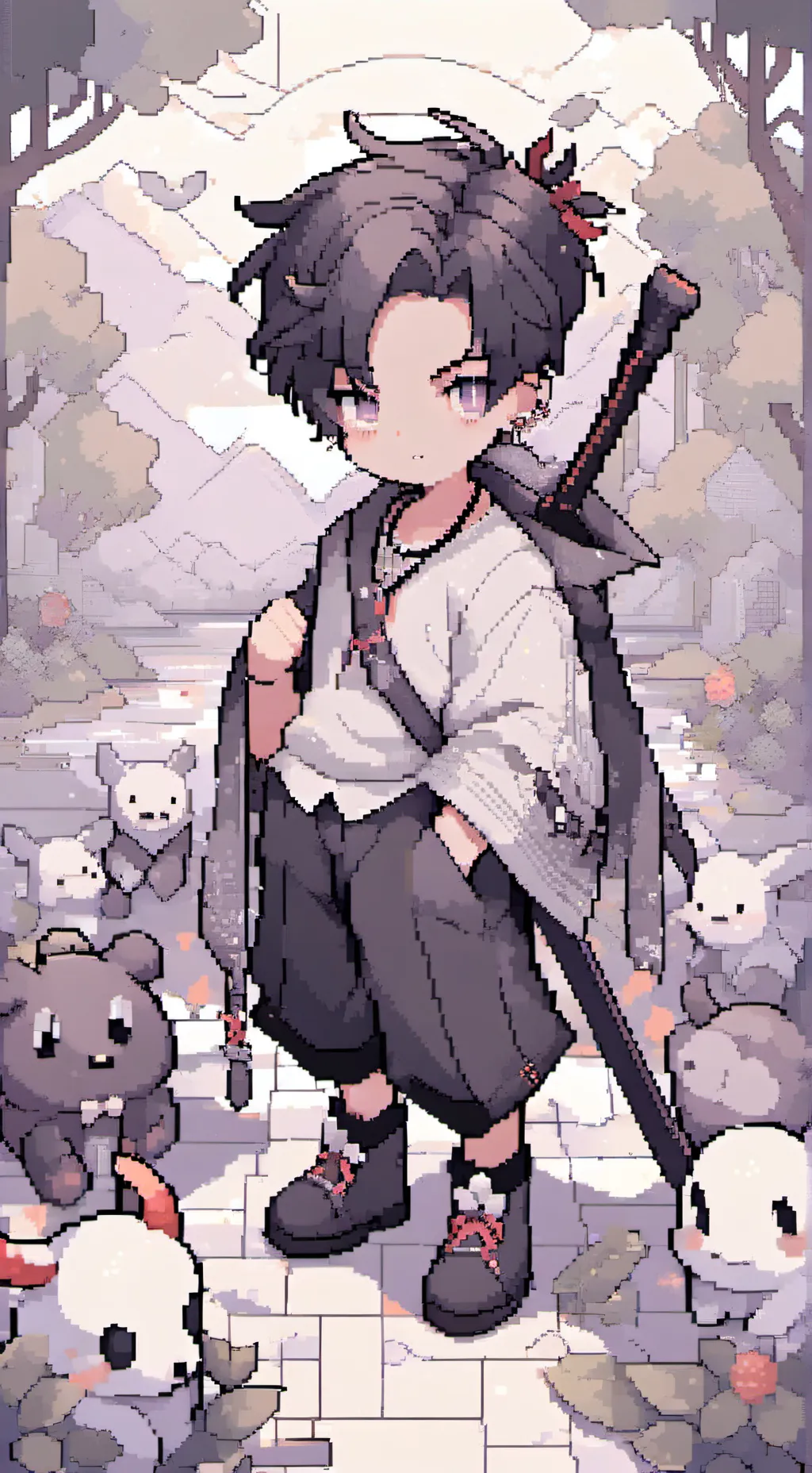 ai character: Firefly background