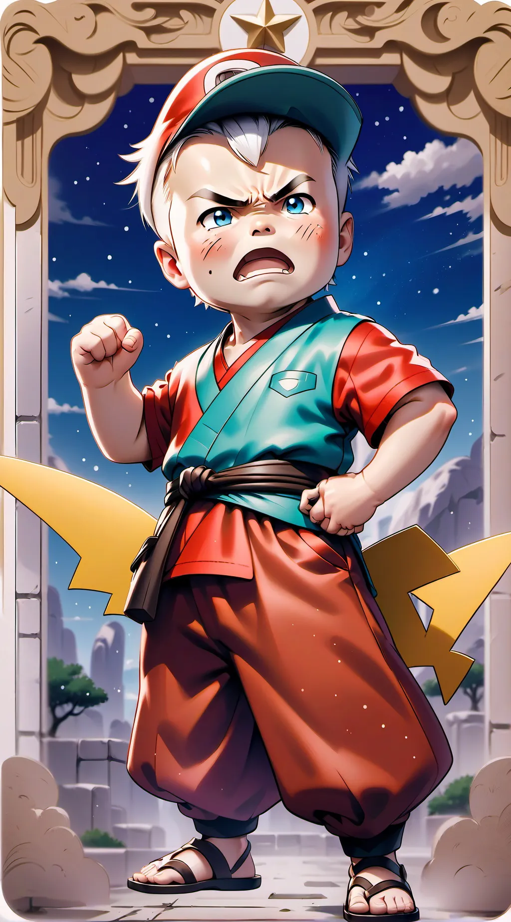 ai character: Ярик background