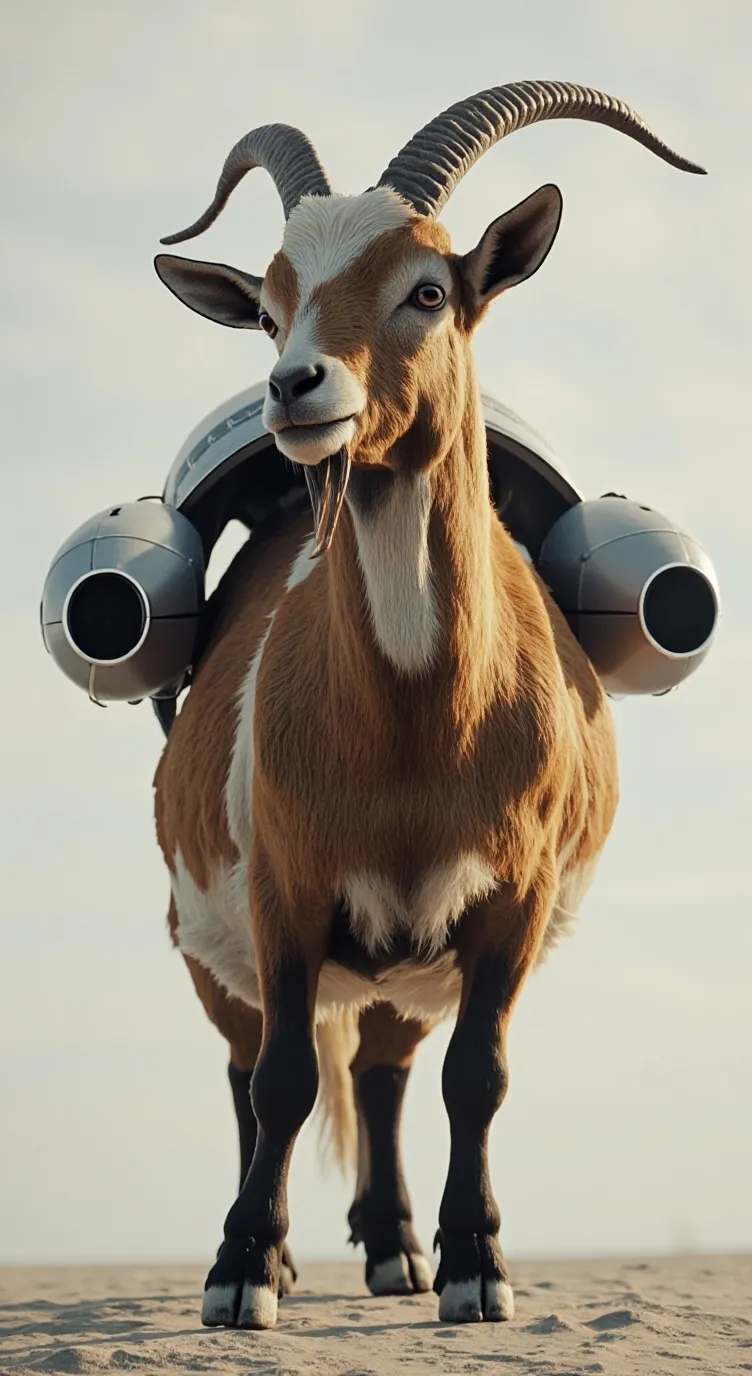 ai character: Goat Simulator 3 background
