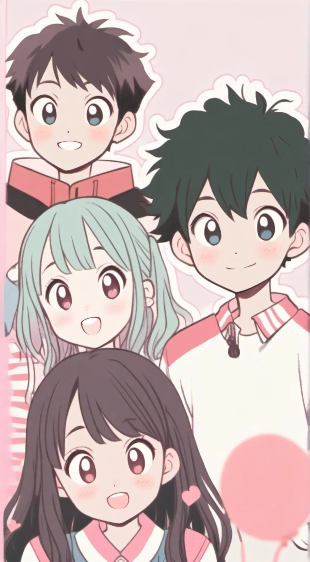 ai character: mha x bini background