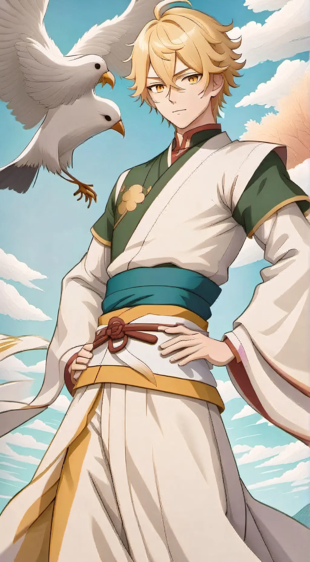 ai character: Elias background