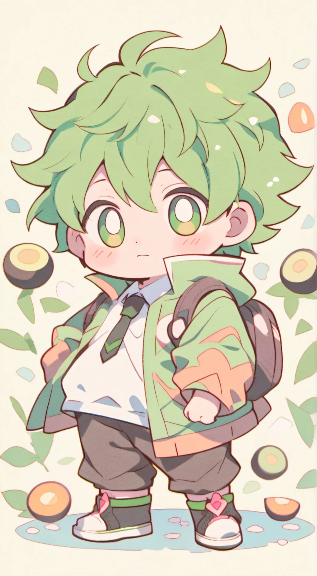 ai character: theo background