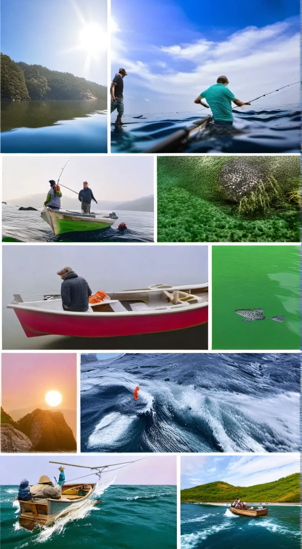 ai character: Lov fish trip  background