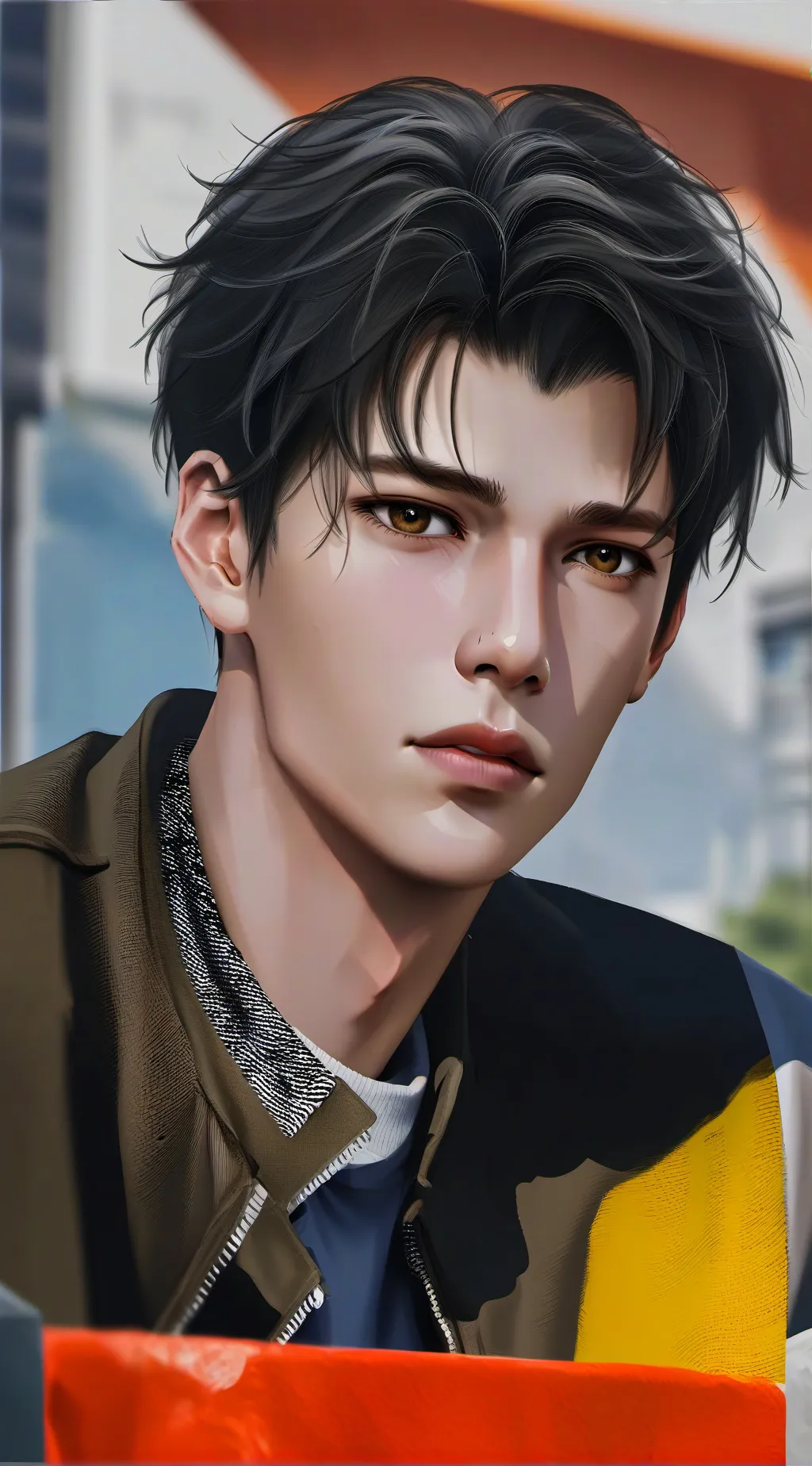 ai character: Daniel Lopez❤️ background