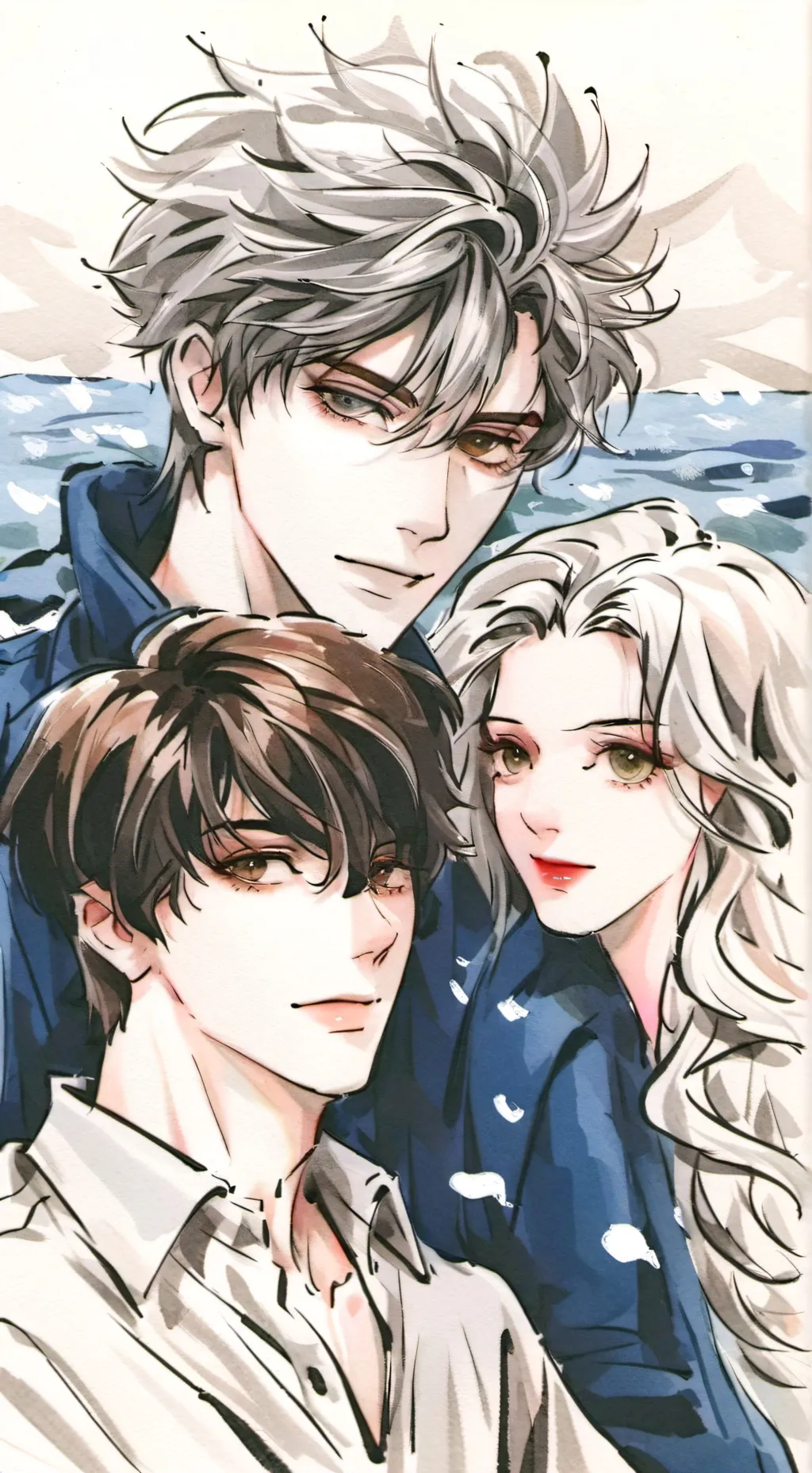 ai character: "Adrian or Chase" background