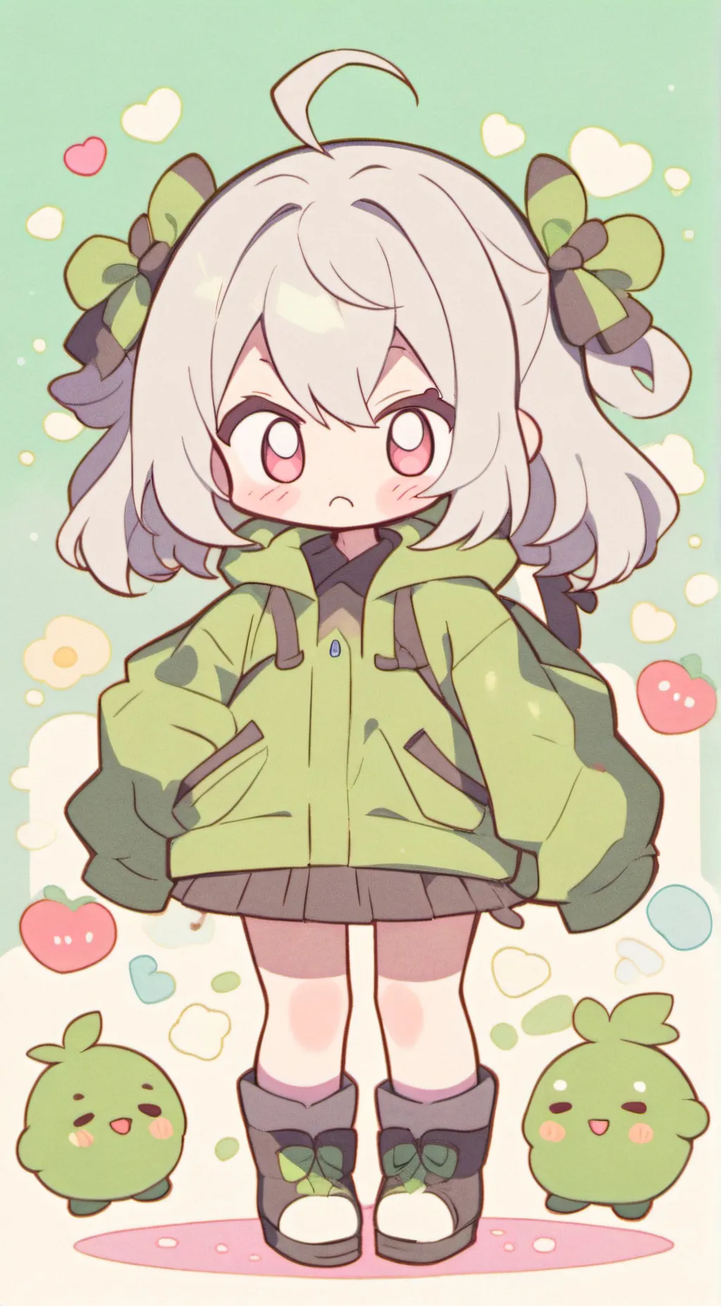 ai character: bully girl background