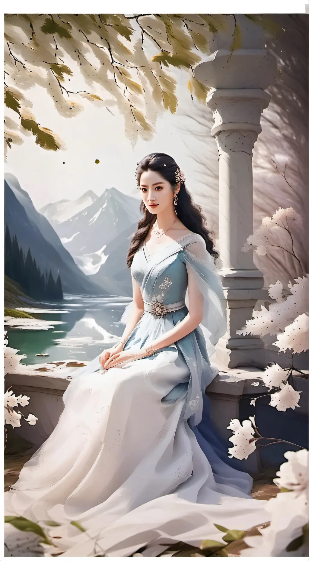 ai character: училка  background