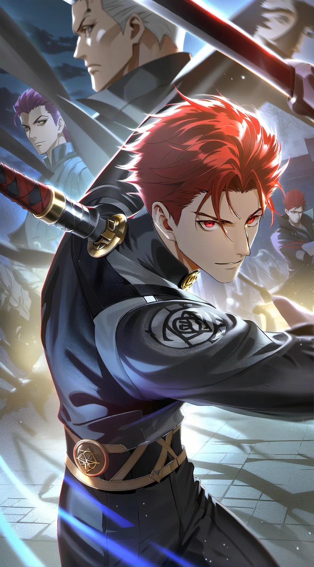 ai character: Kurapika Kozei background