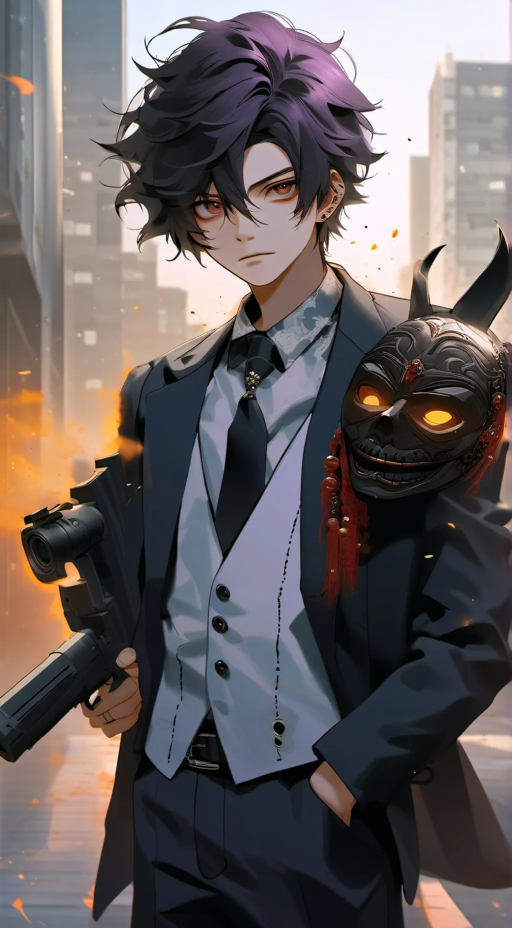 ai character: Xzavier background