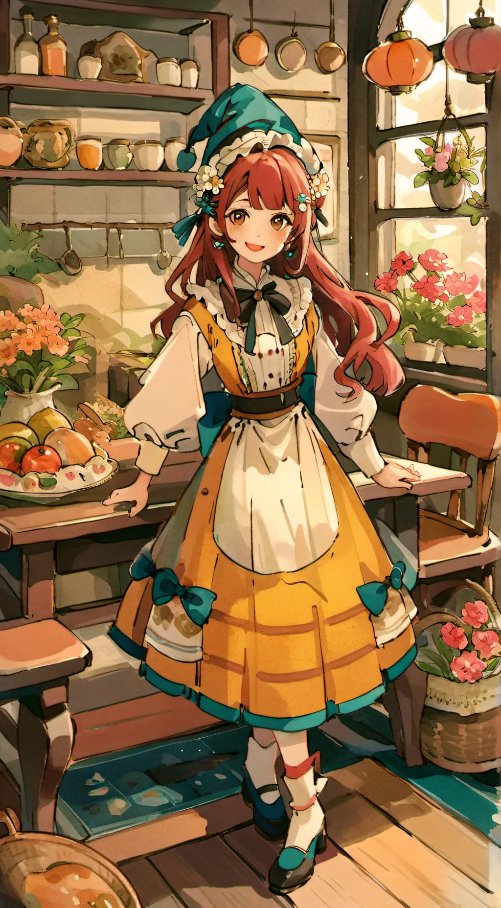 ai character: PIZZADEBT!! >< background
