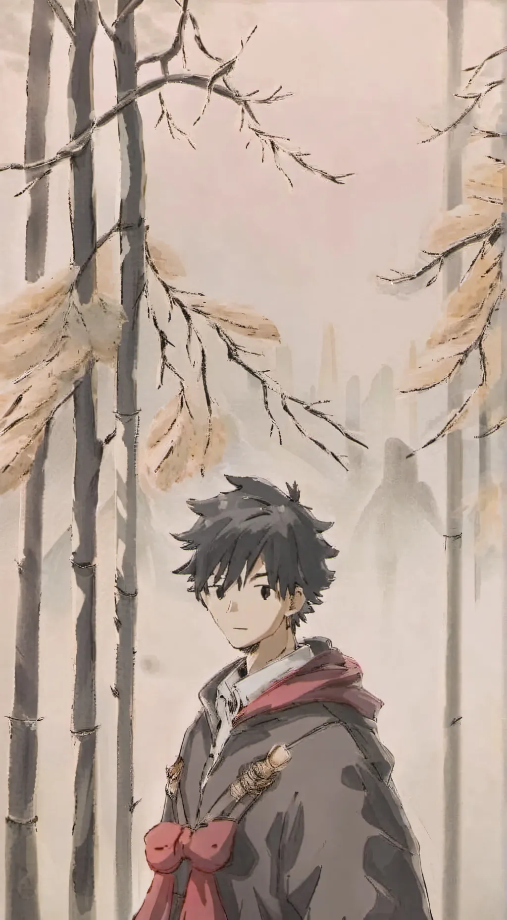 ai character: Aaron  background