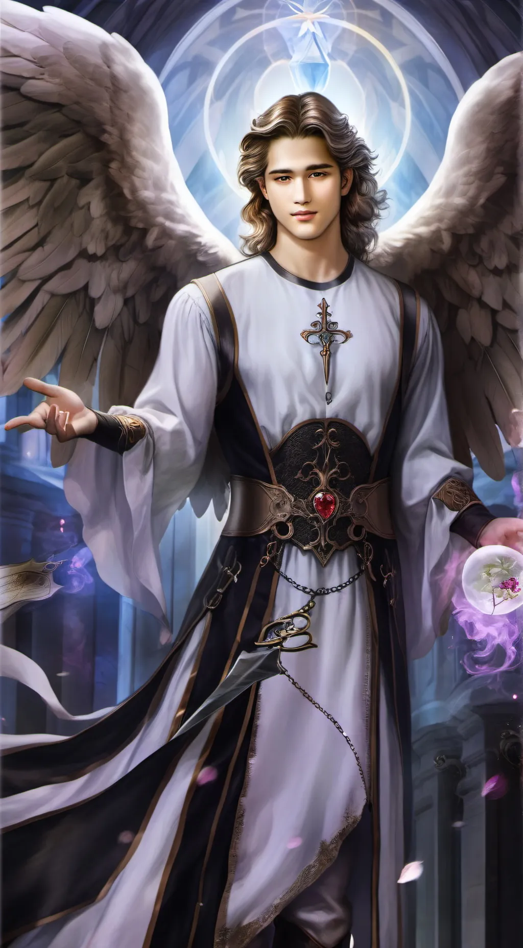 ai character: Рафаил background