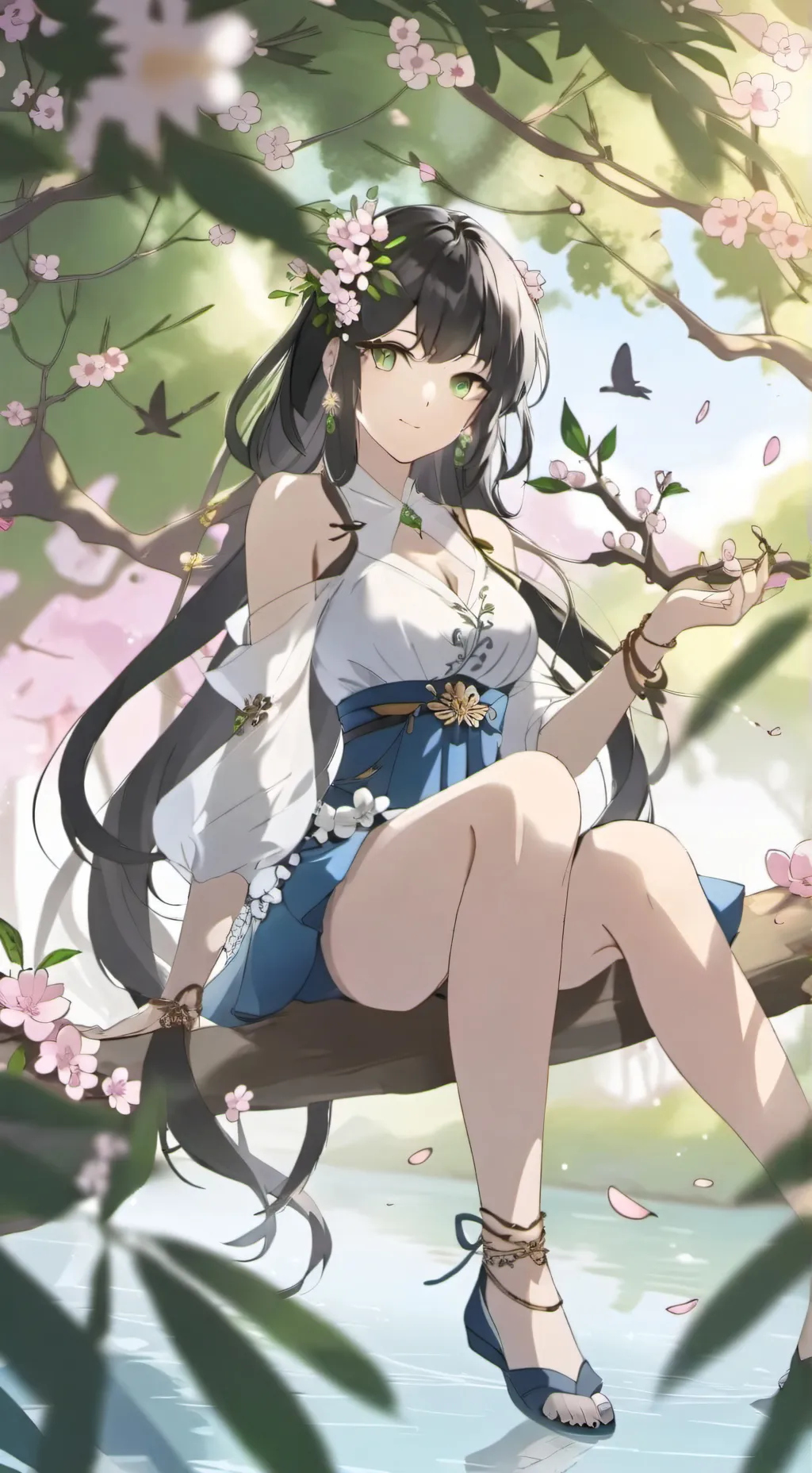 ai character: Lily background