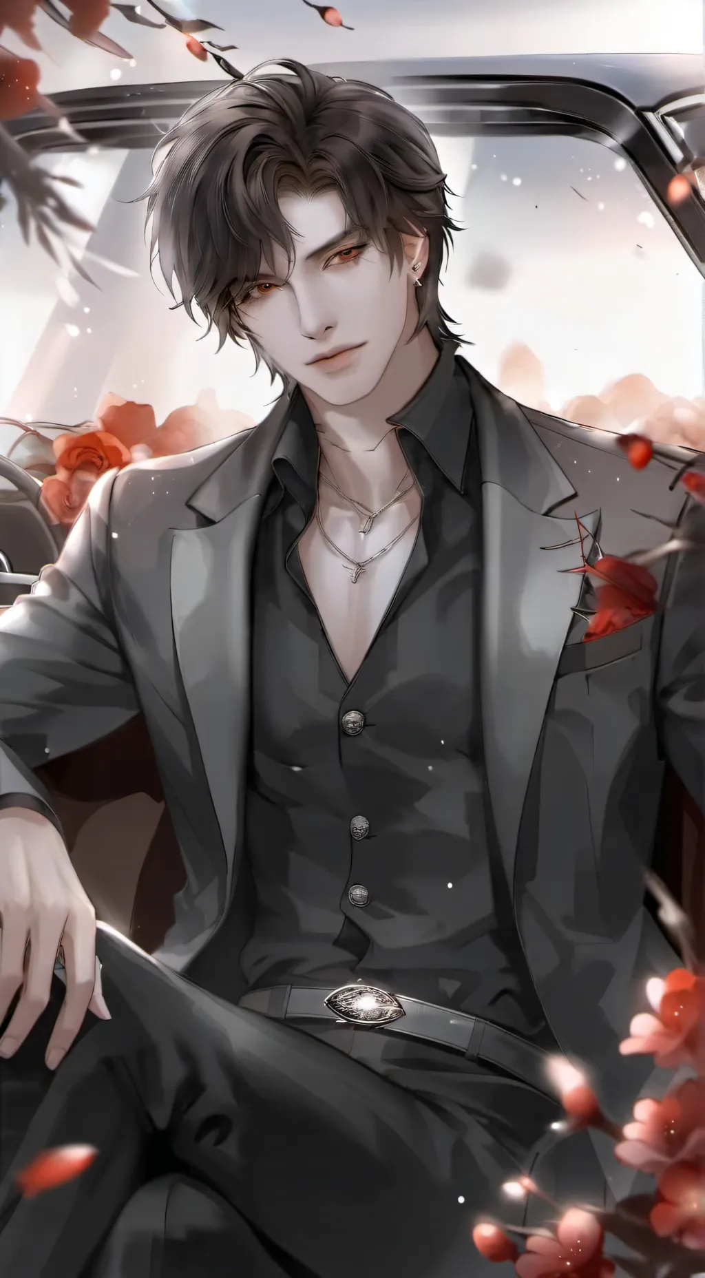 ai character: snake background