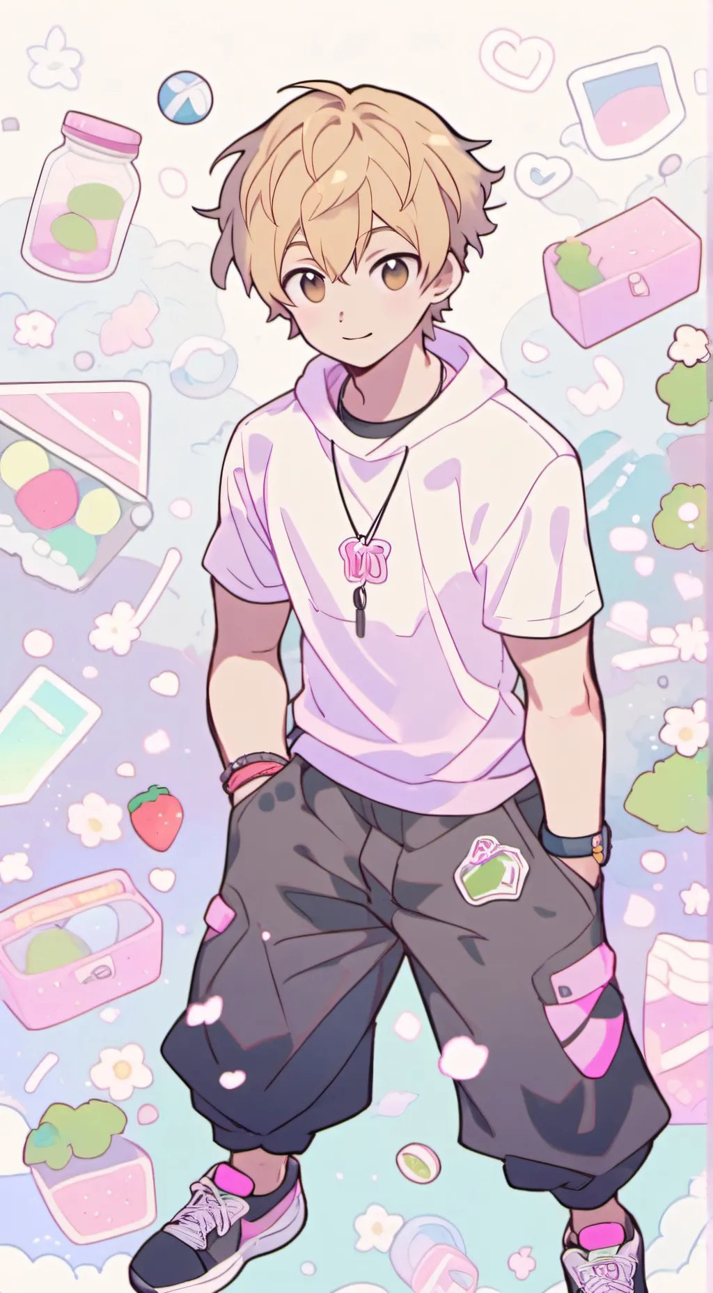 ai character: Lucas background