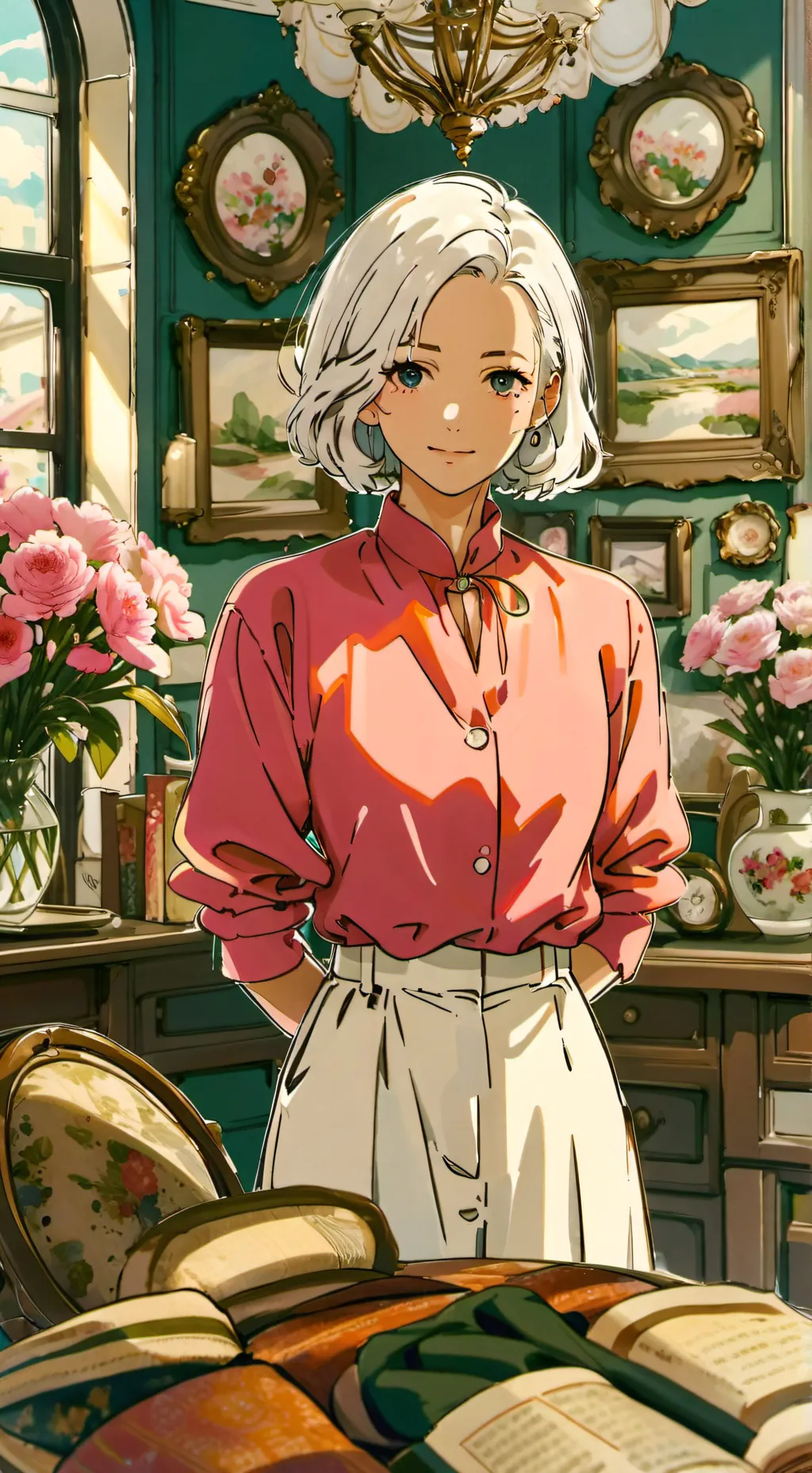 ai character: Steves mom background
