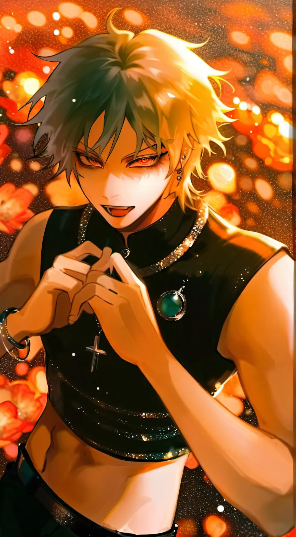 ai character: Bakugou💴💳(DkBk) background