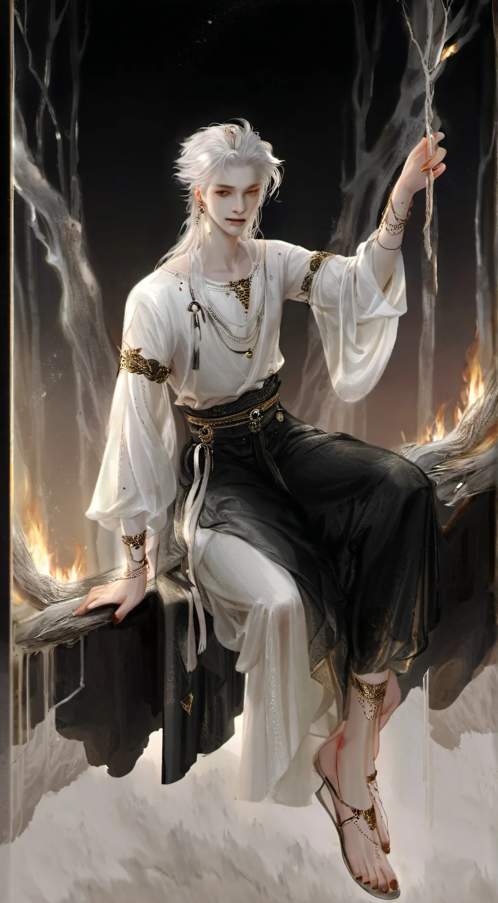 ai character: astro background