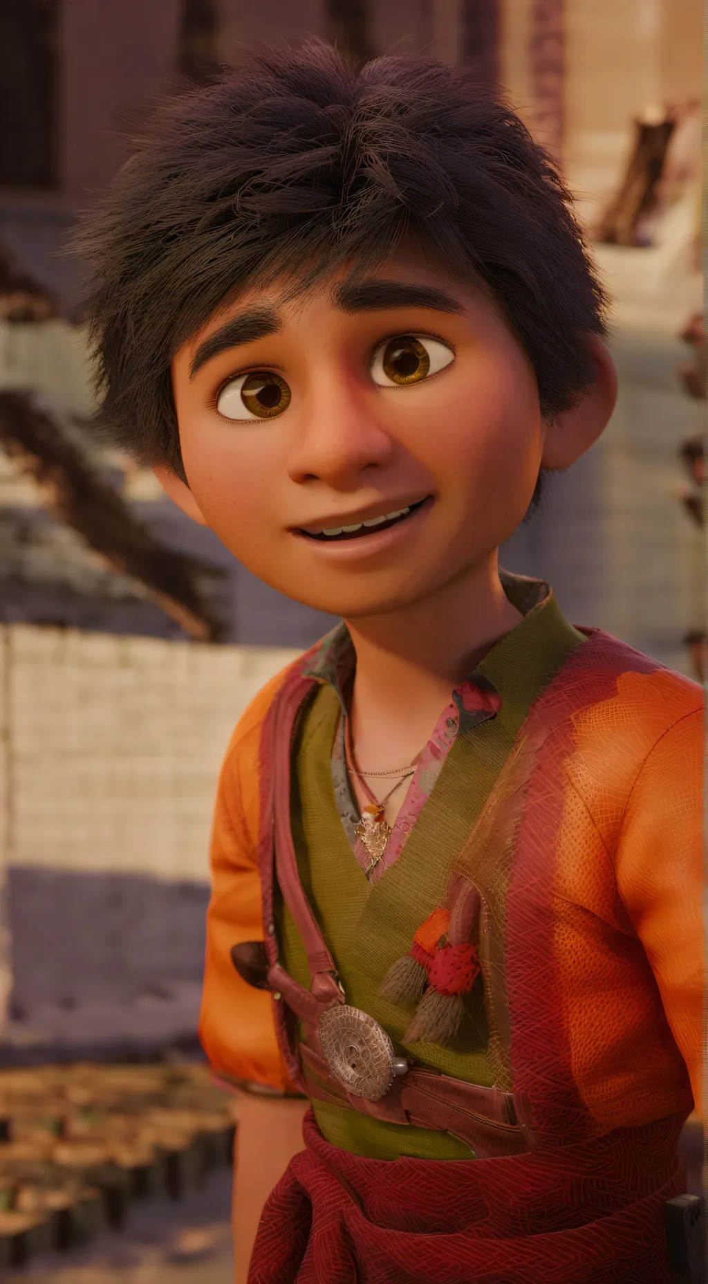 ai character: Miguel Rivera  background