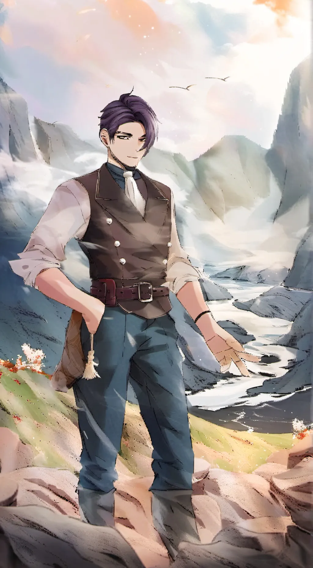 ai character: Zane background