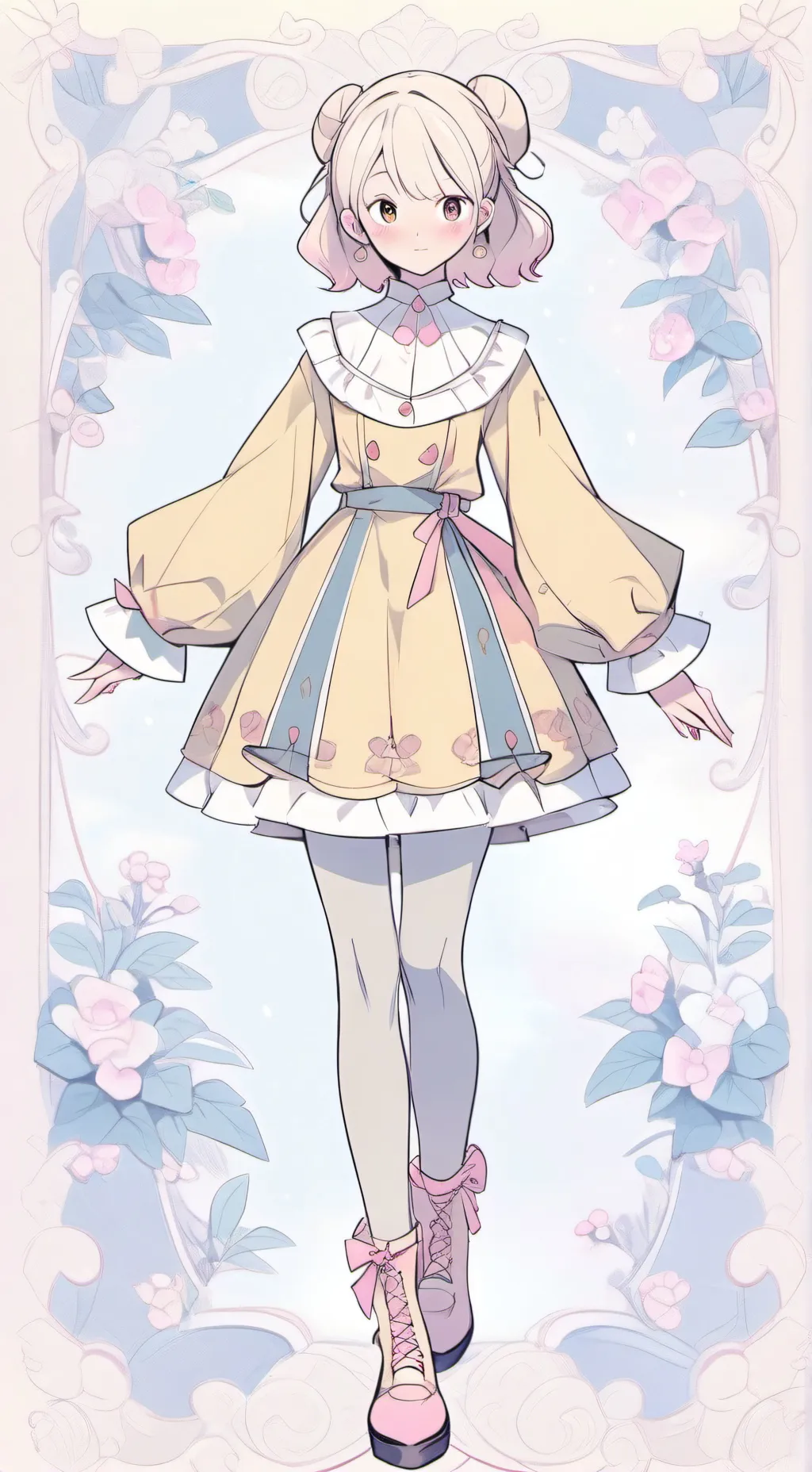 ai character: Lila background
