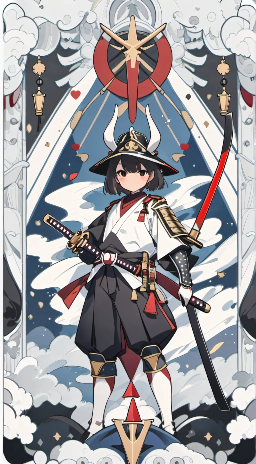 ai character: mundo samurai background