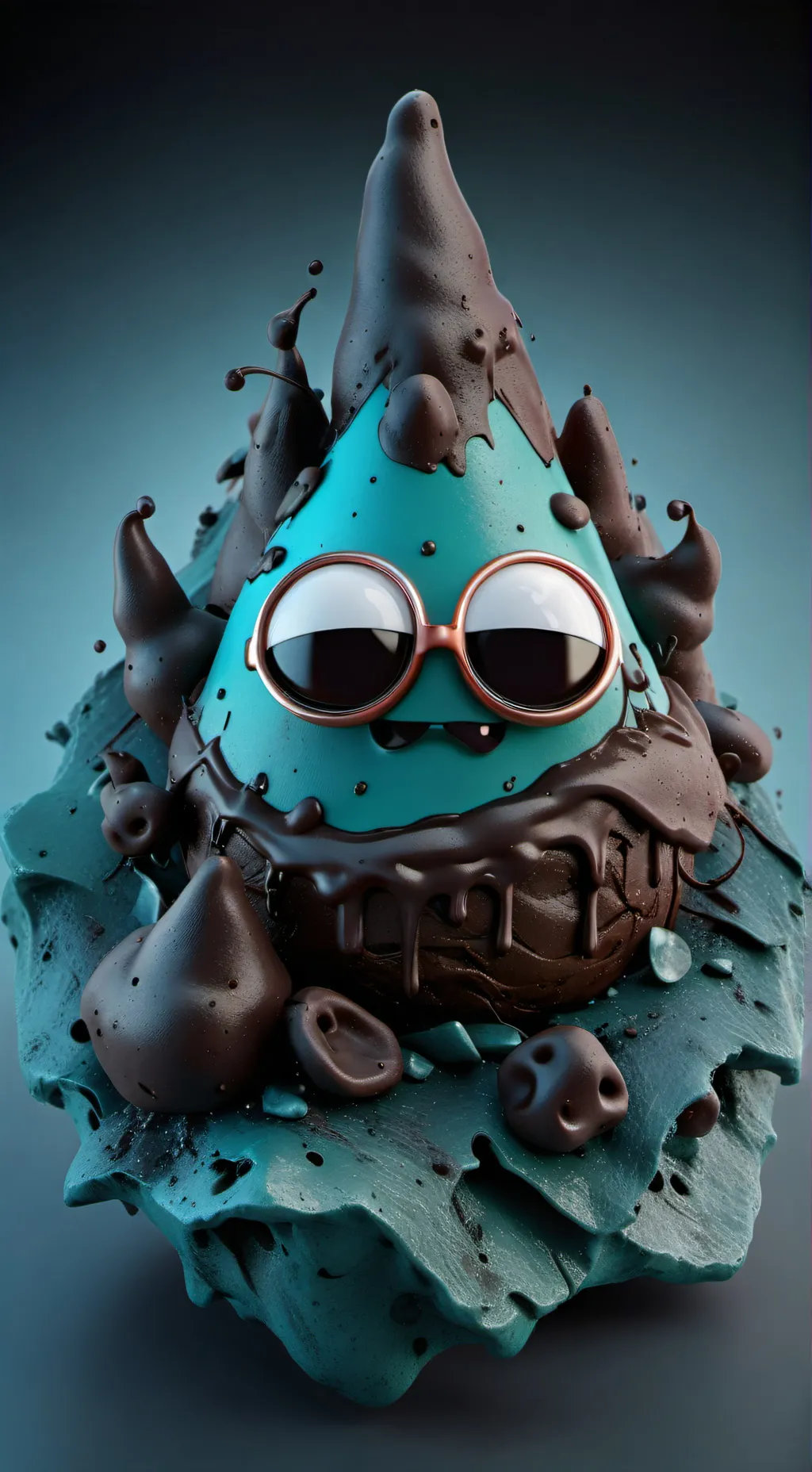 ai character: stinky man background