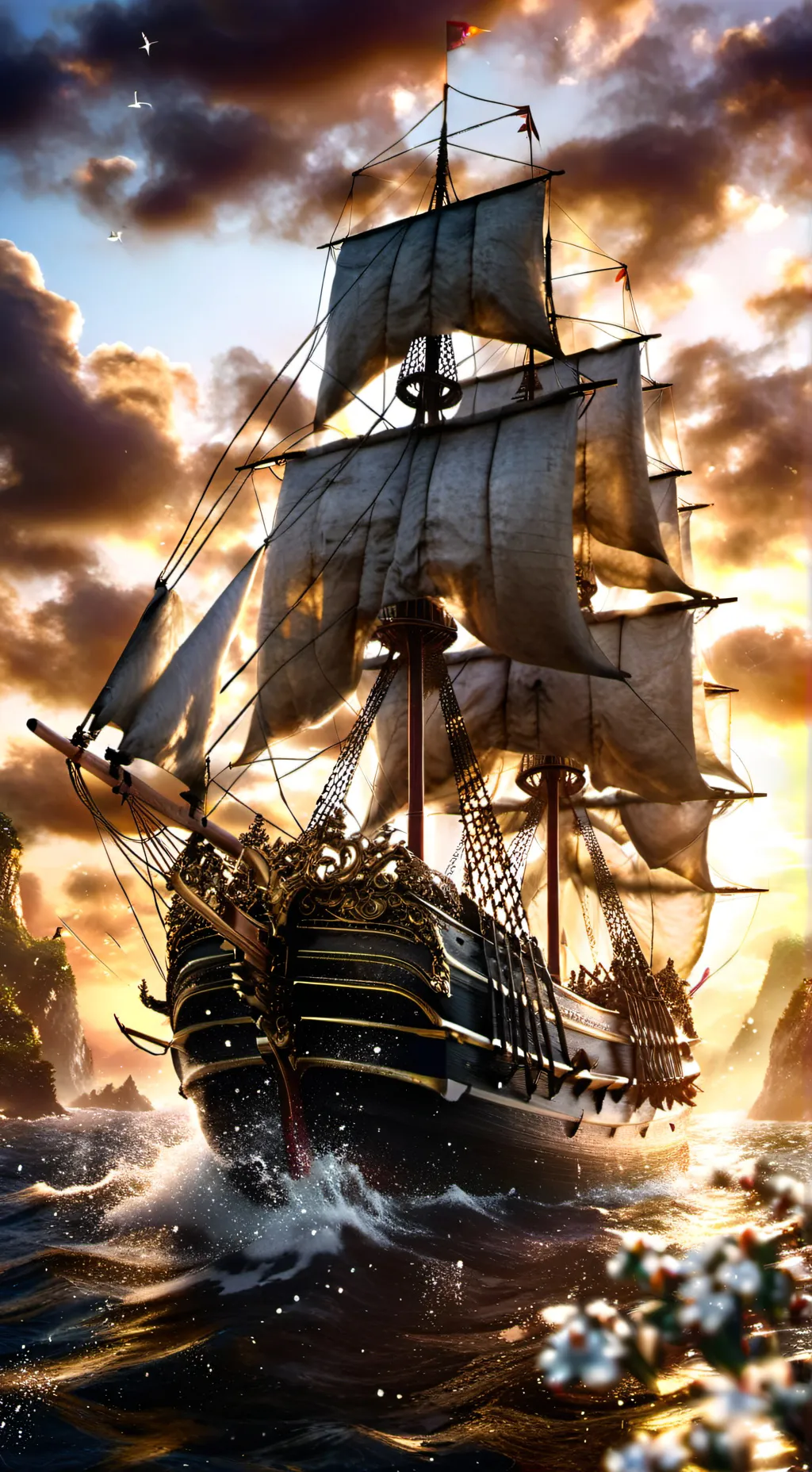 ai character: Sprunki barco background