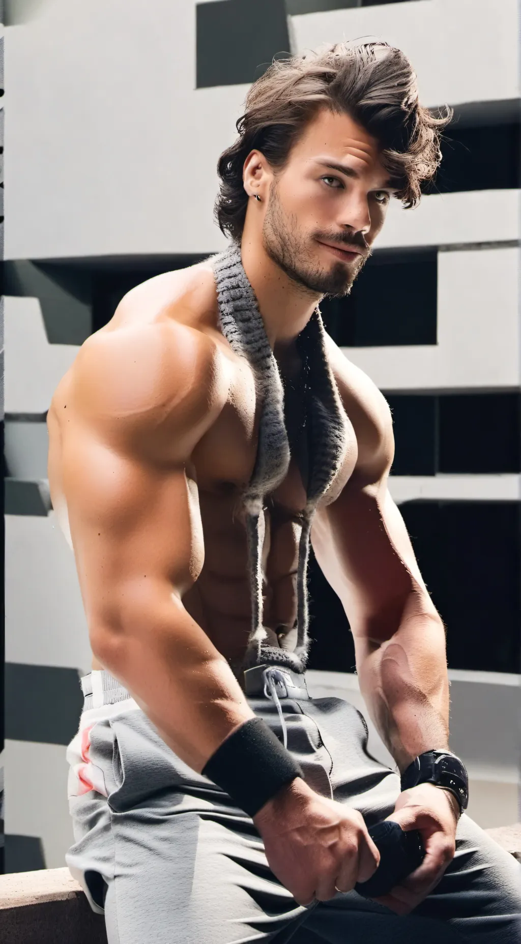 ai character: Hunter McVey background