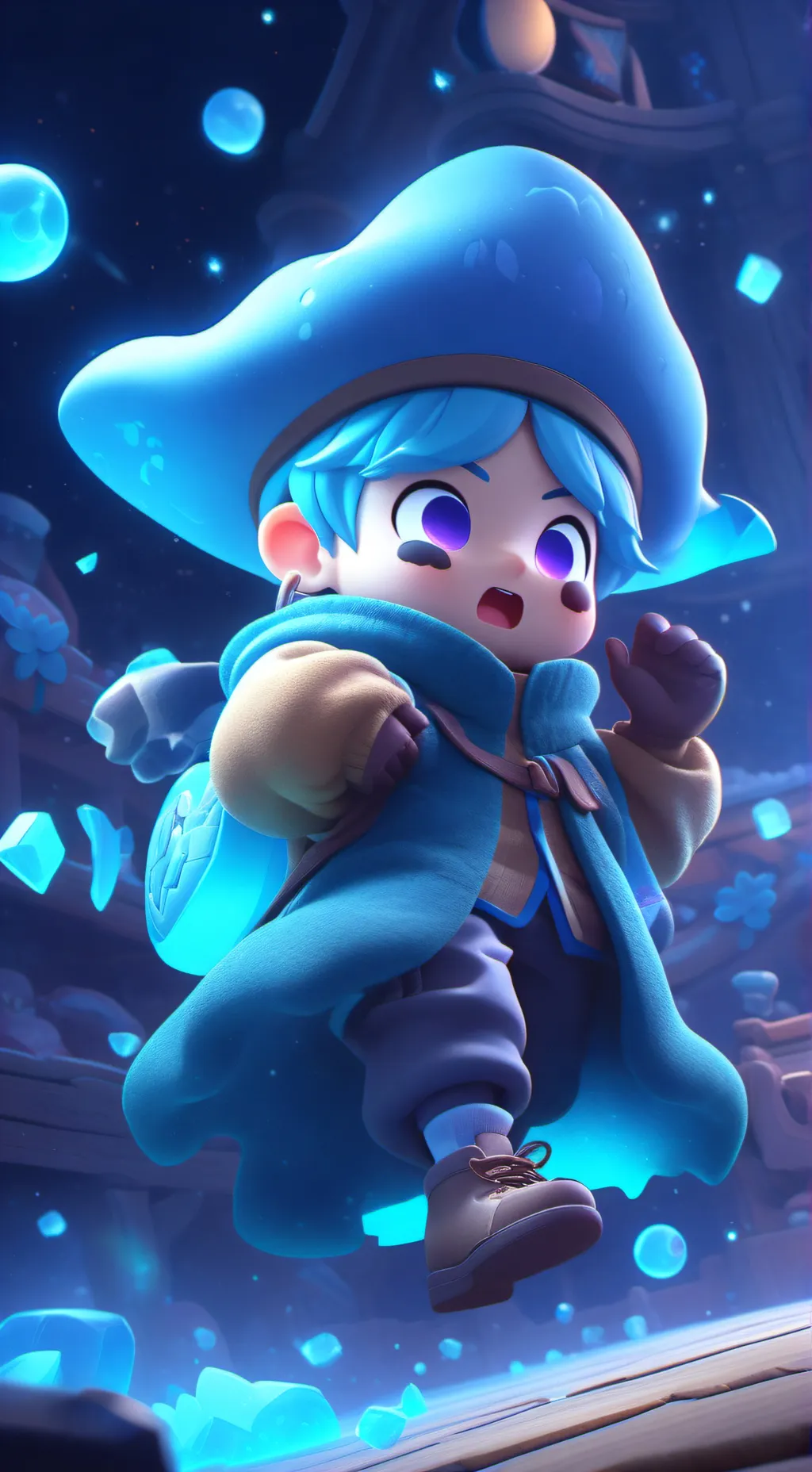 ai character: ￼ Spammer background