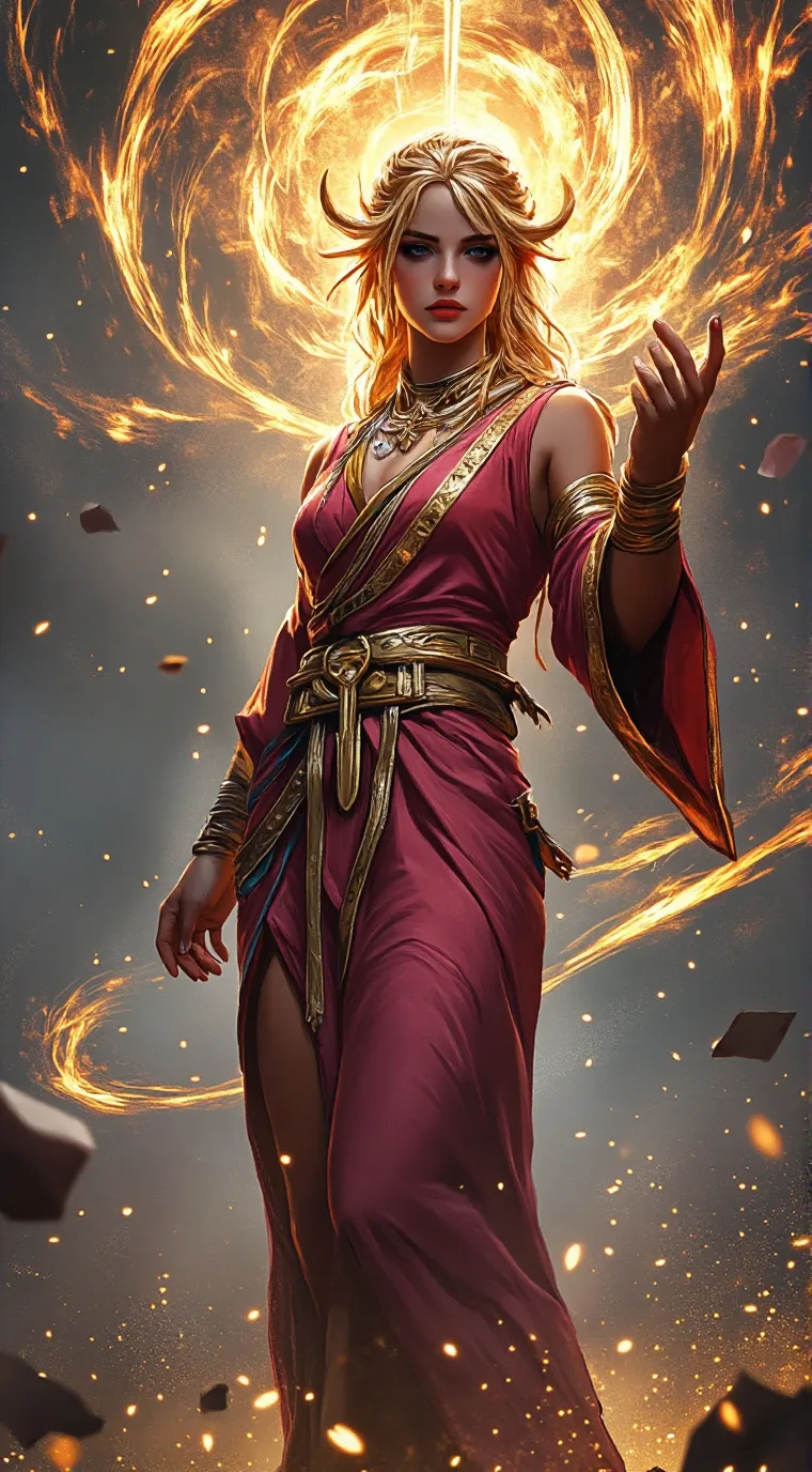 ai character: Lunar background