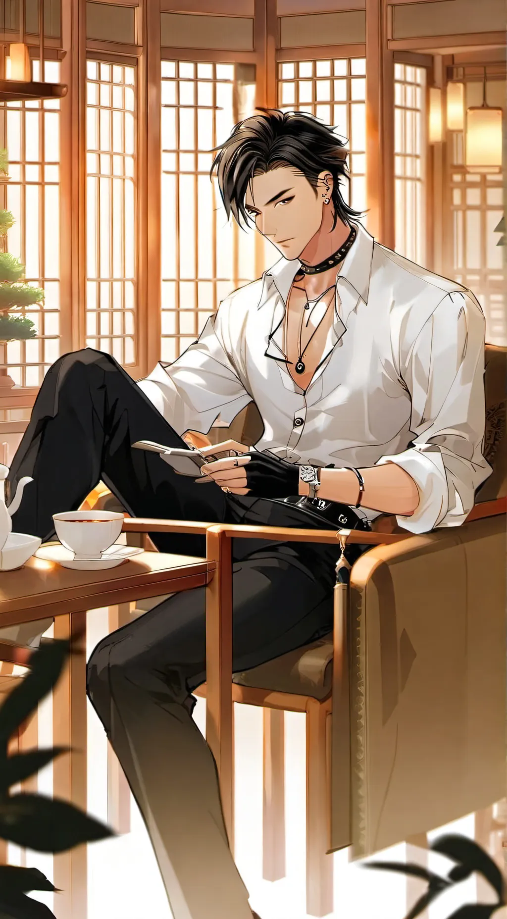 ai character: Elijah background