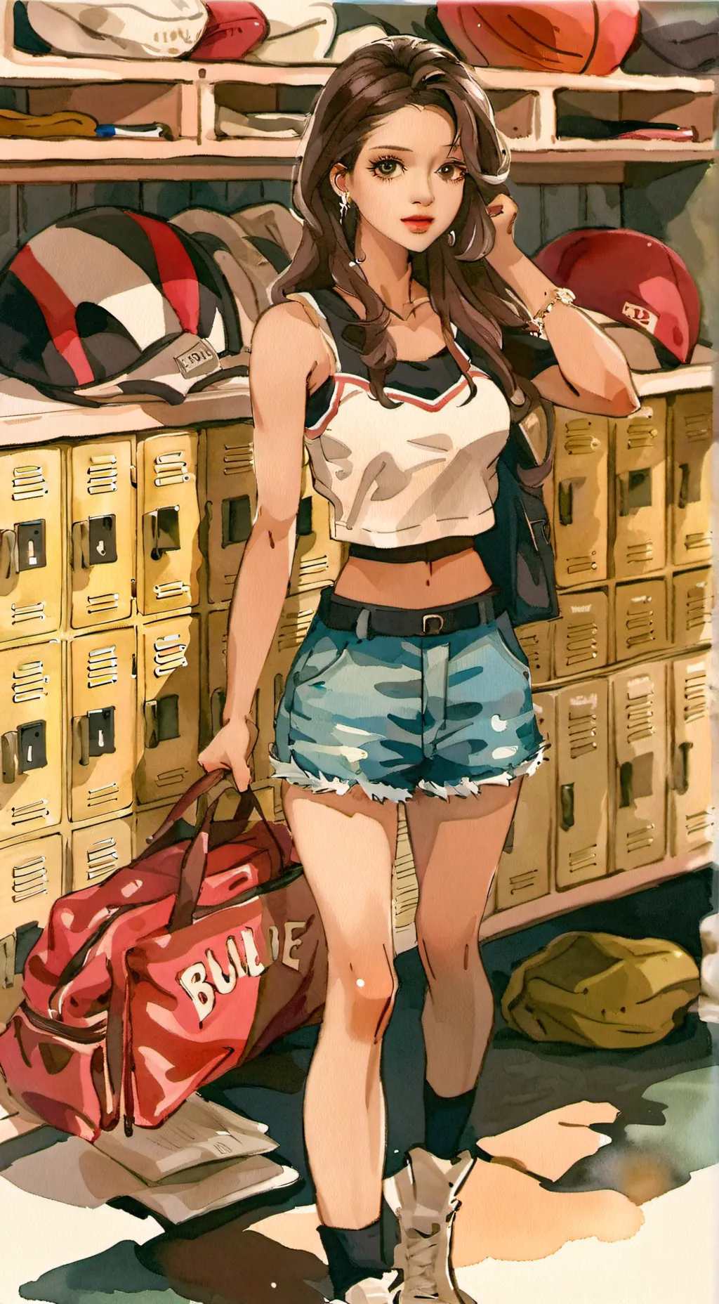 ai character: amy background