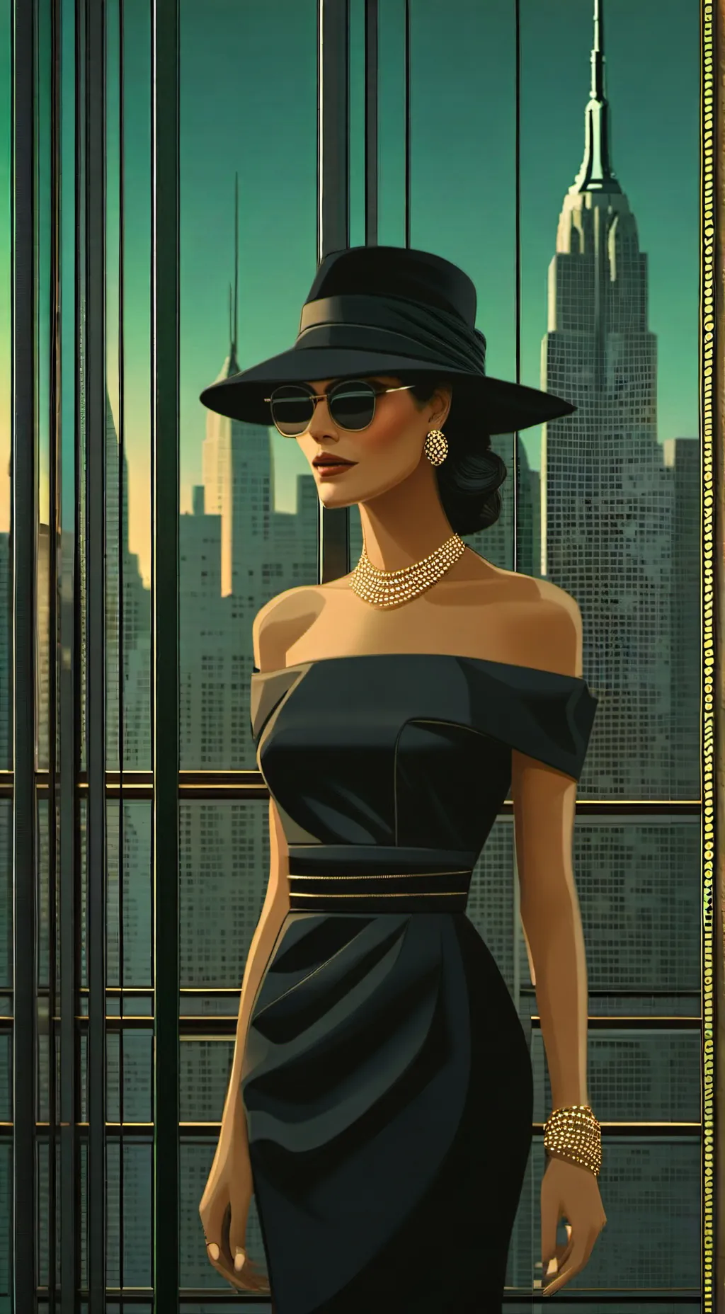 ai character: Melissa Riviera  background