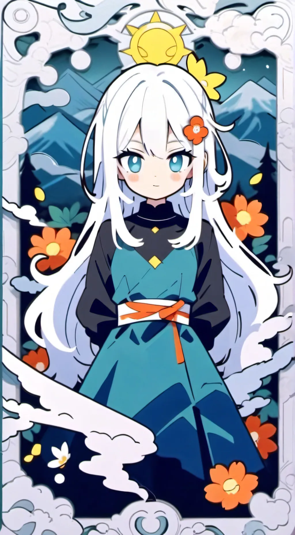 ai character: mha  background
