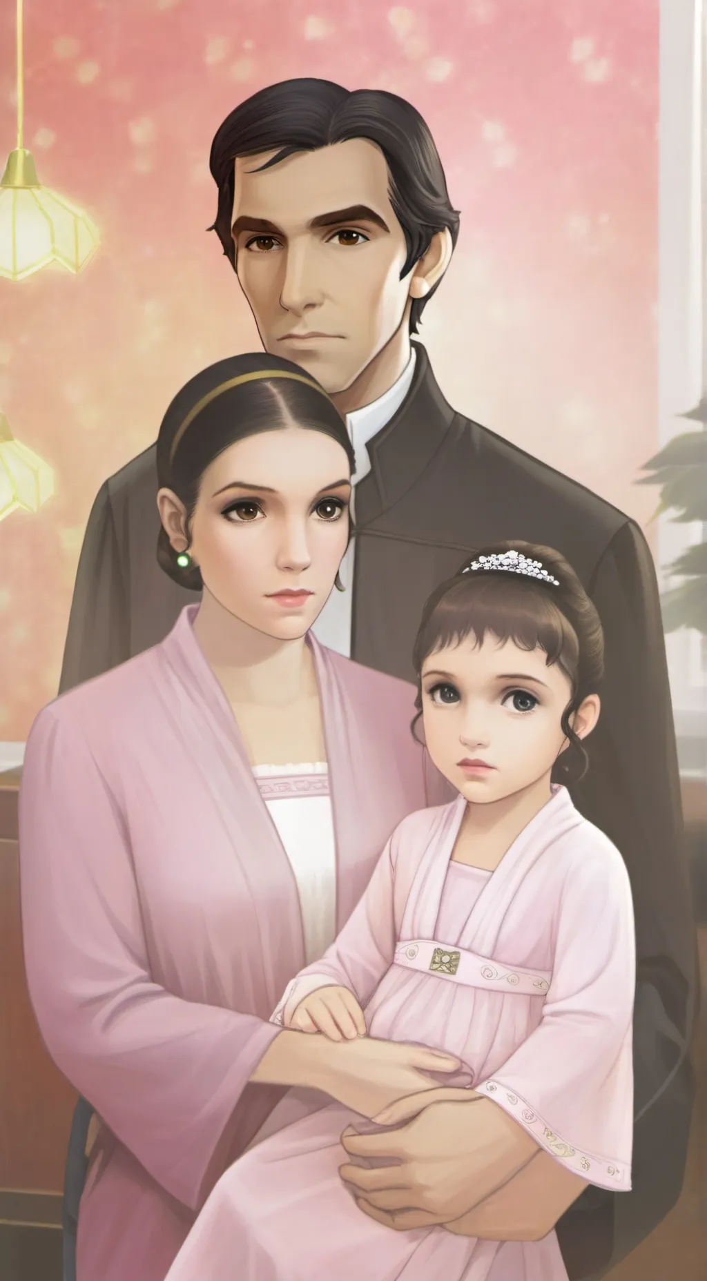 ai character: Stanley leia zoie  background