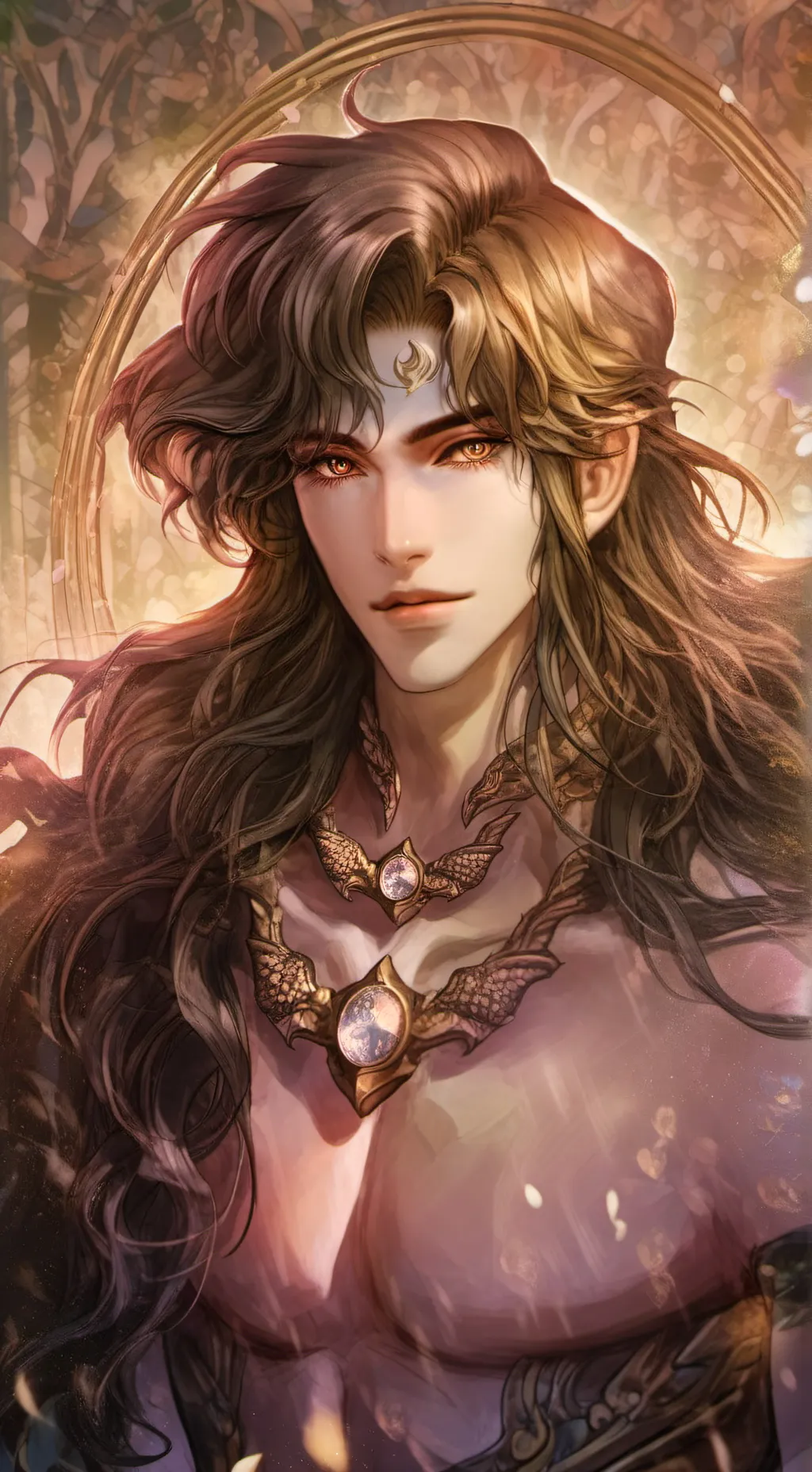 ai character: Arlo (merman)  background