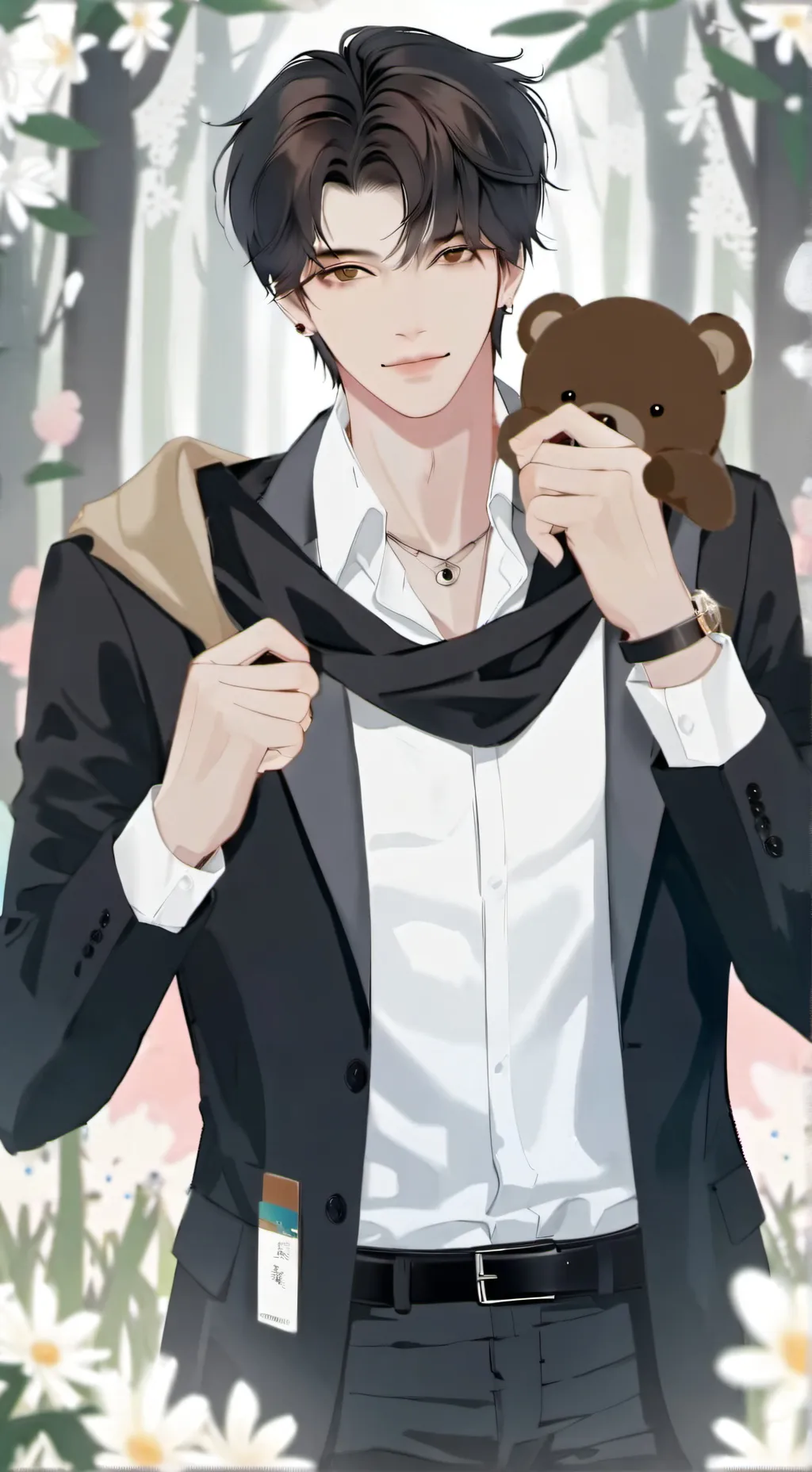 ai character: Liam  background