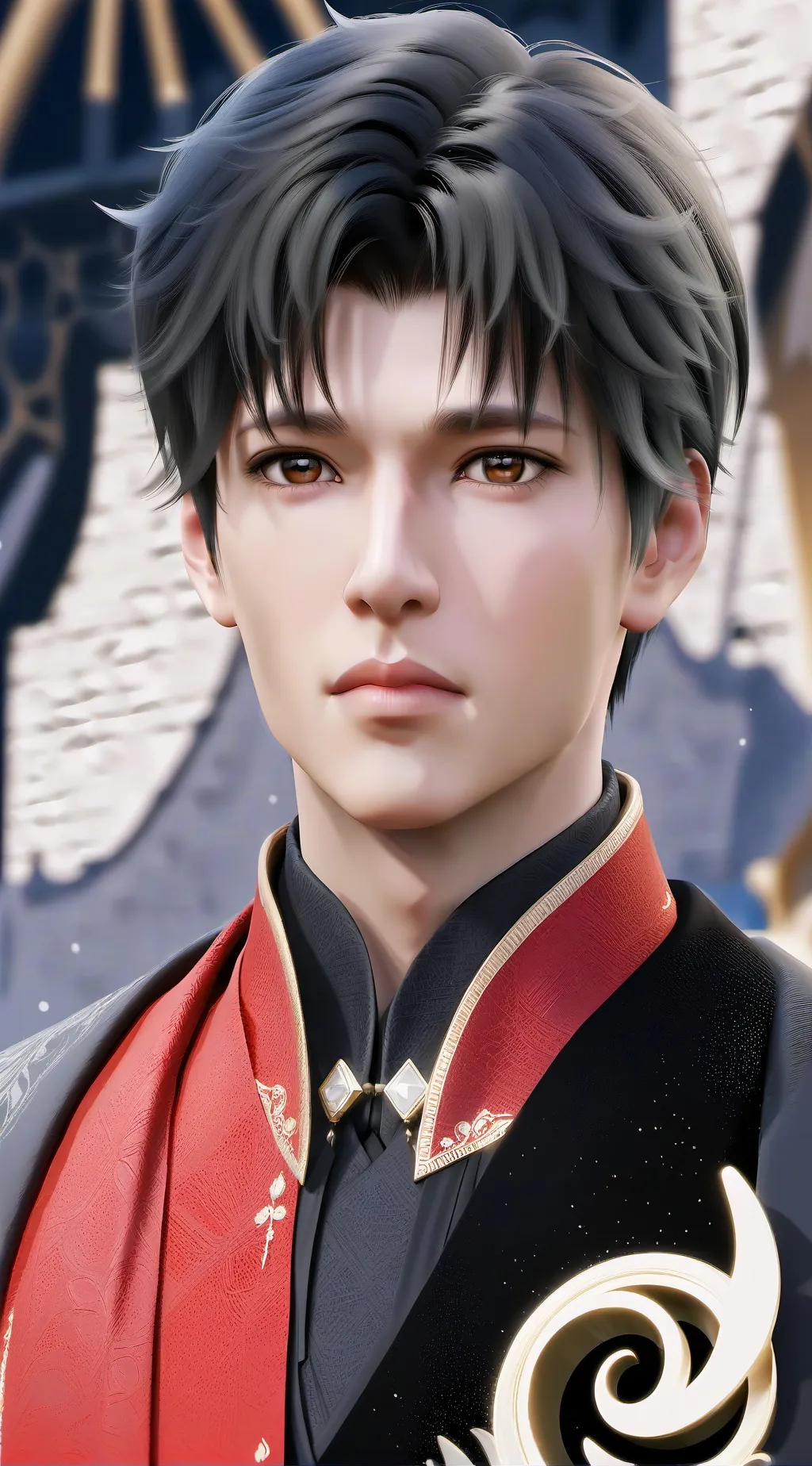 ai character: Jason  background