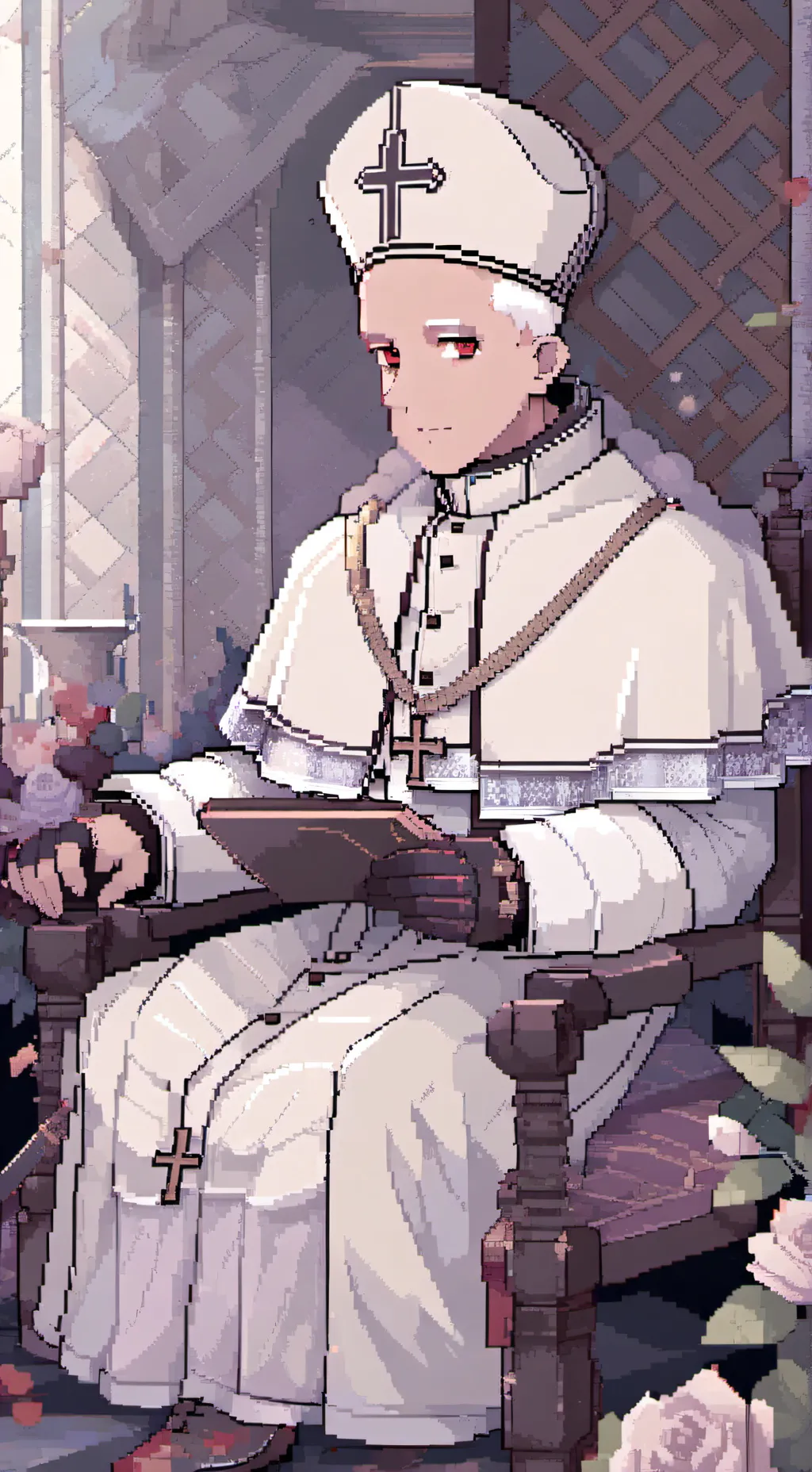 ai character: Pope Alexander  background