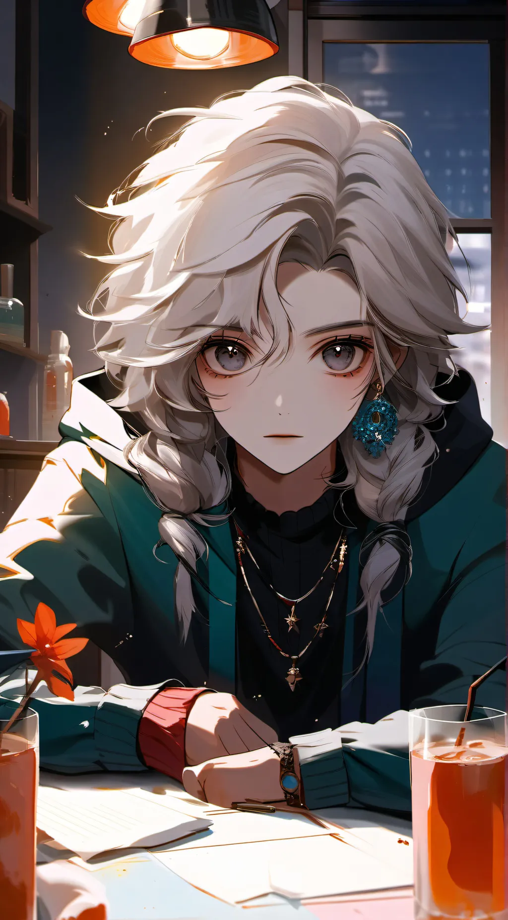 ai character: Alex  background
