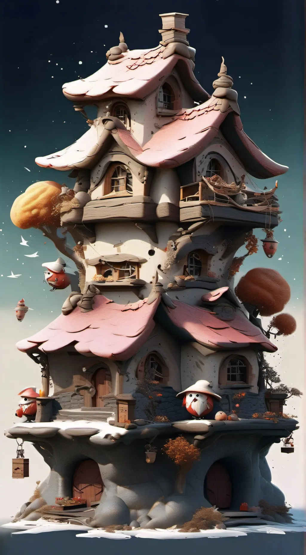 ai character: Super mario logan background