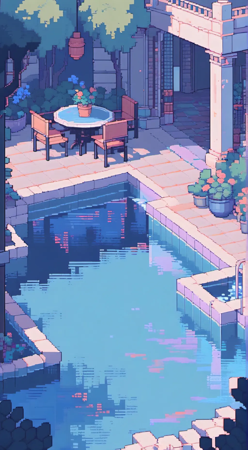 ai character: CTHN Pool !!☢️☢️⚠️ background
