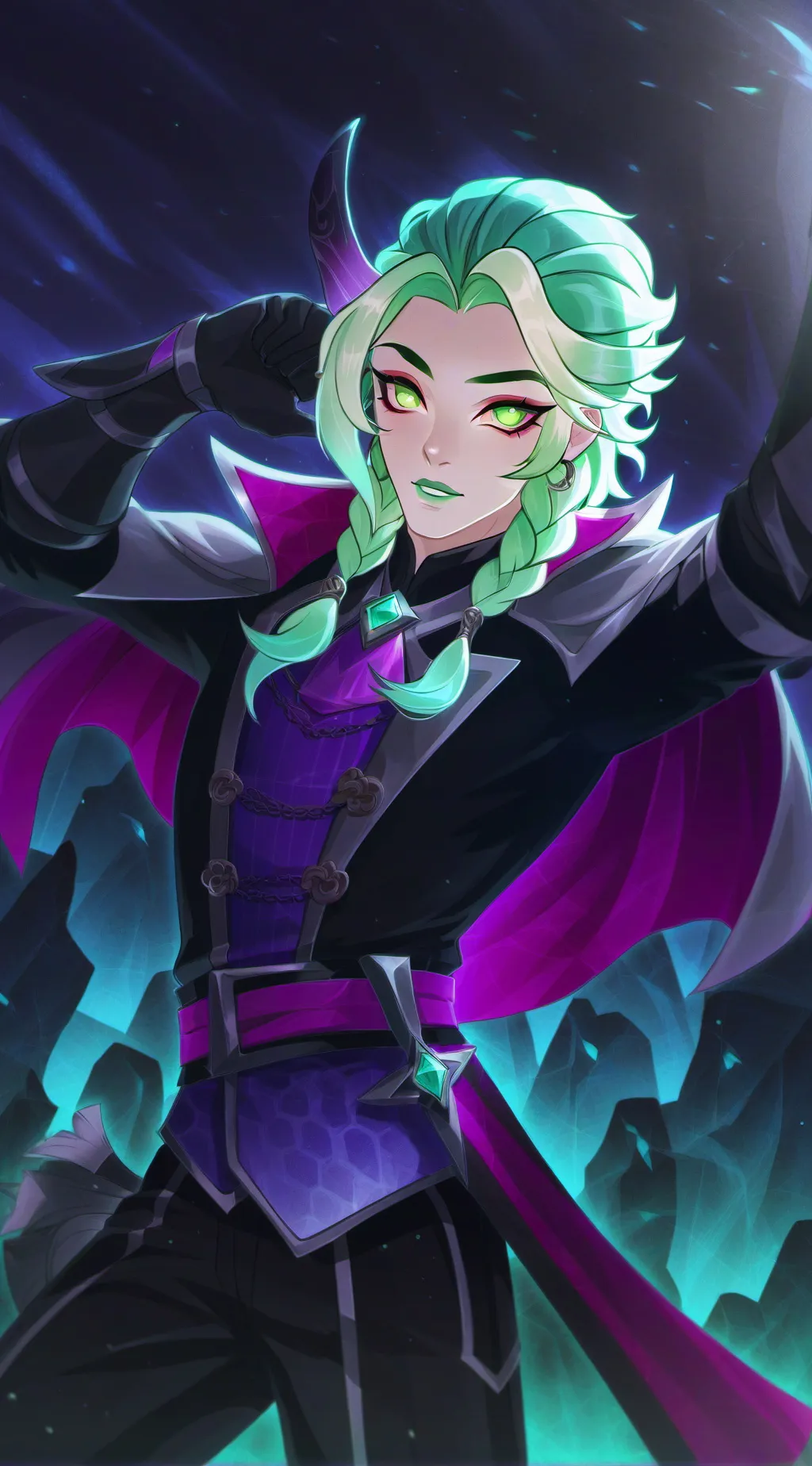 ai character: sibings Mha background