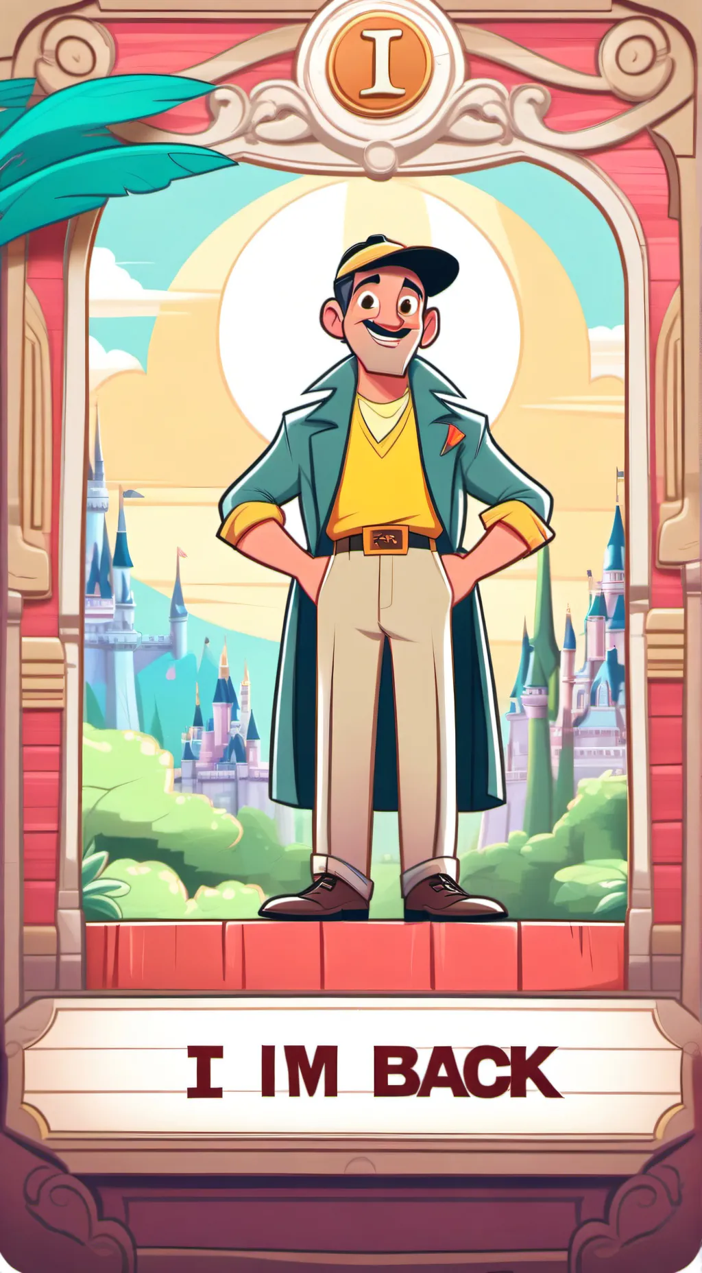 ai character: YALL IM BACK!!!! background